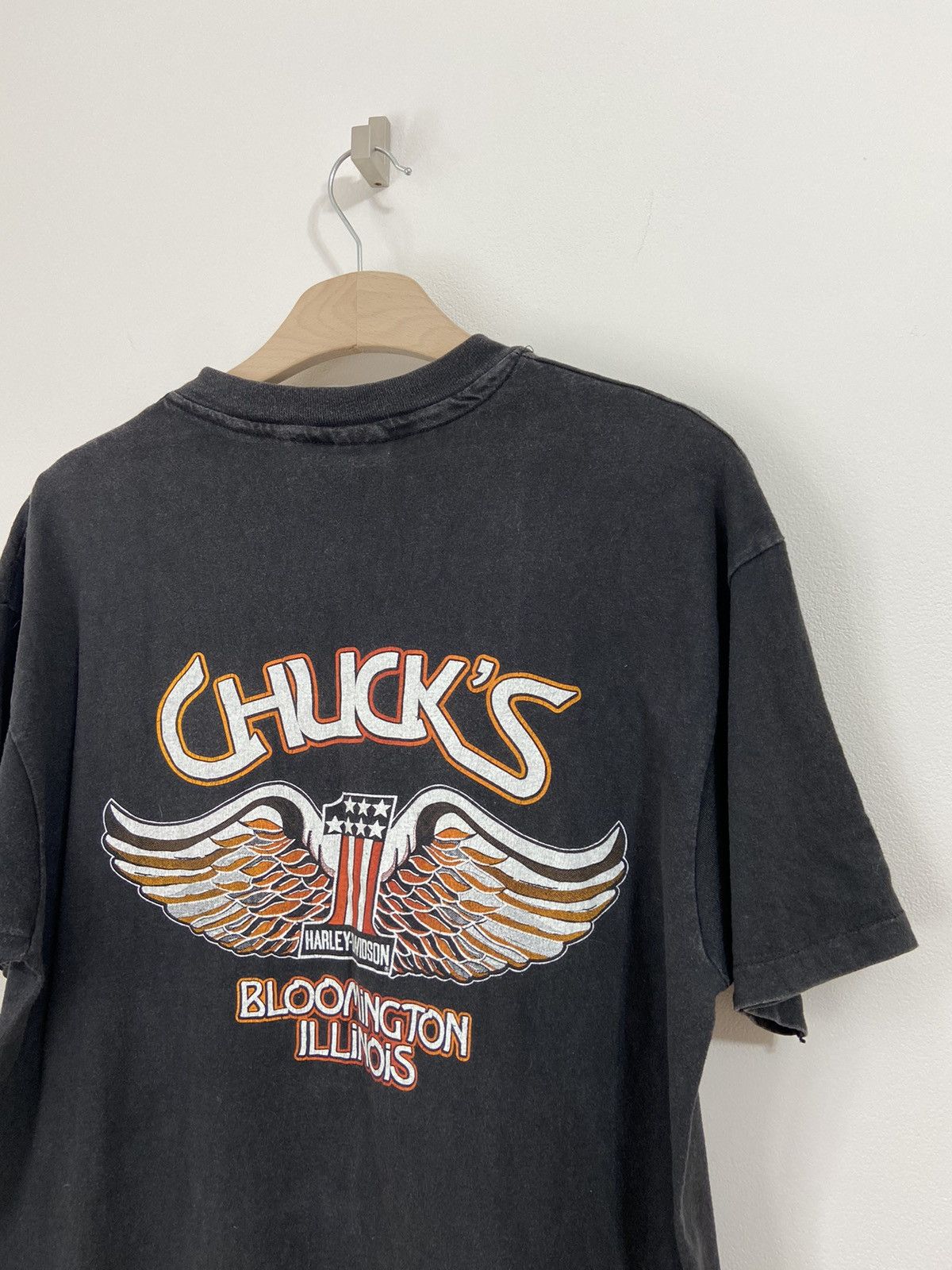 Vintage Vintage Shirt Harley Davidson 1990 Size US XL / EU 56 / 4 - 14 Thumbnail