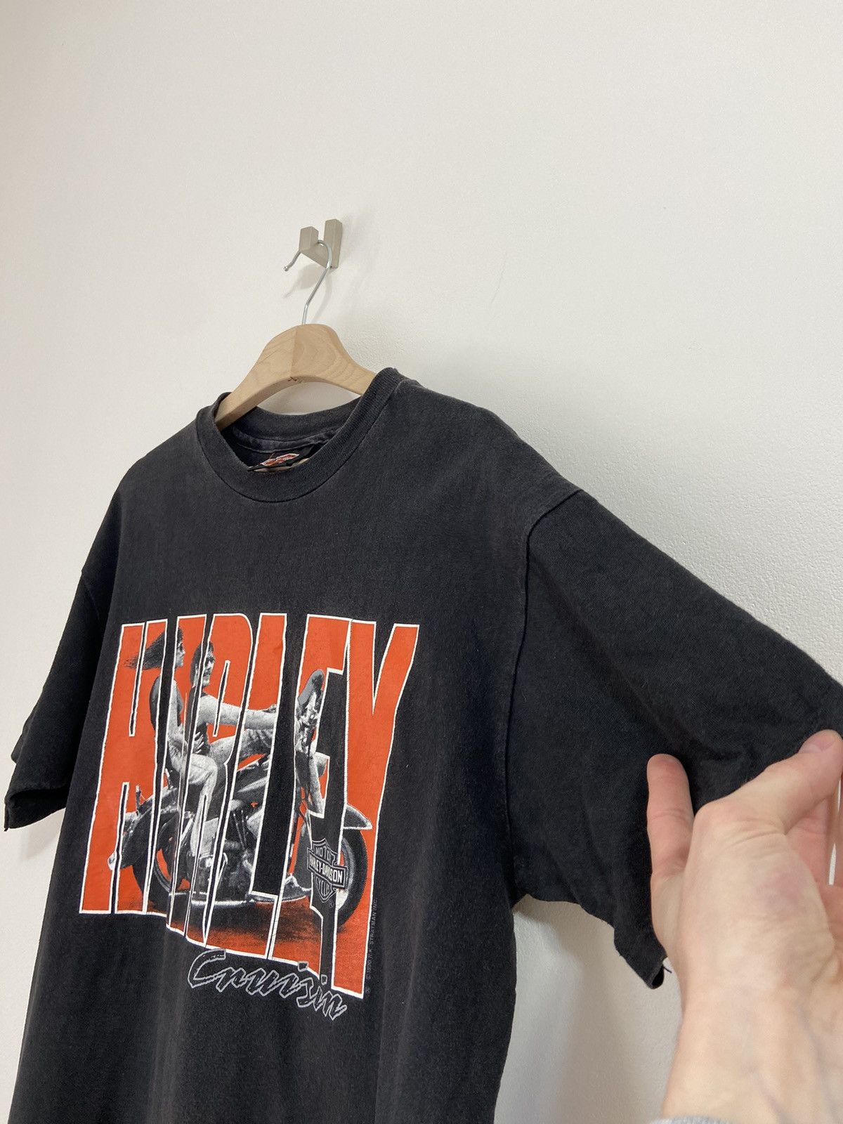 Vintage Vintage Shirt Harley Davidson 1990 Size US XL / EU 56 / 4 - 12 Thumbnail