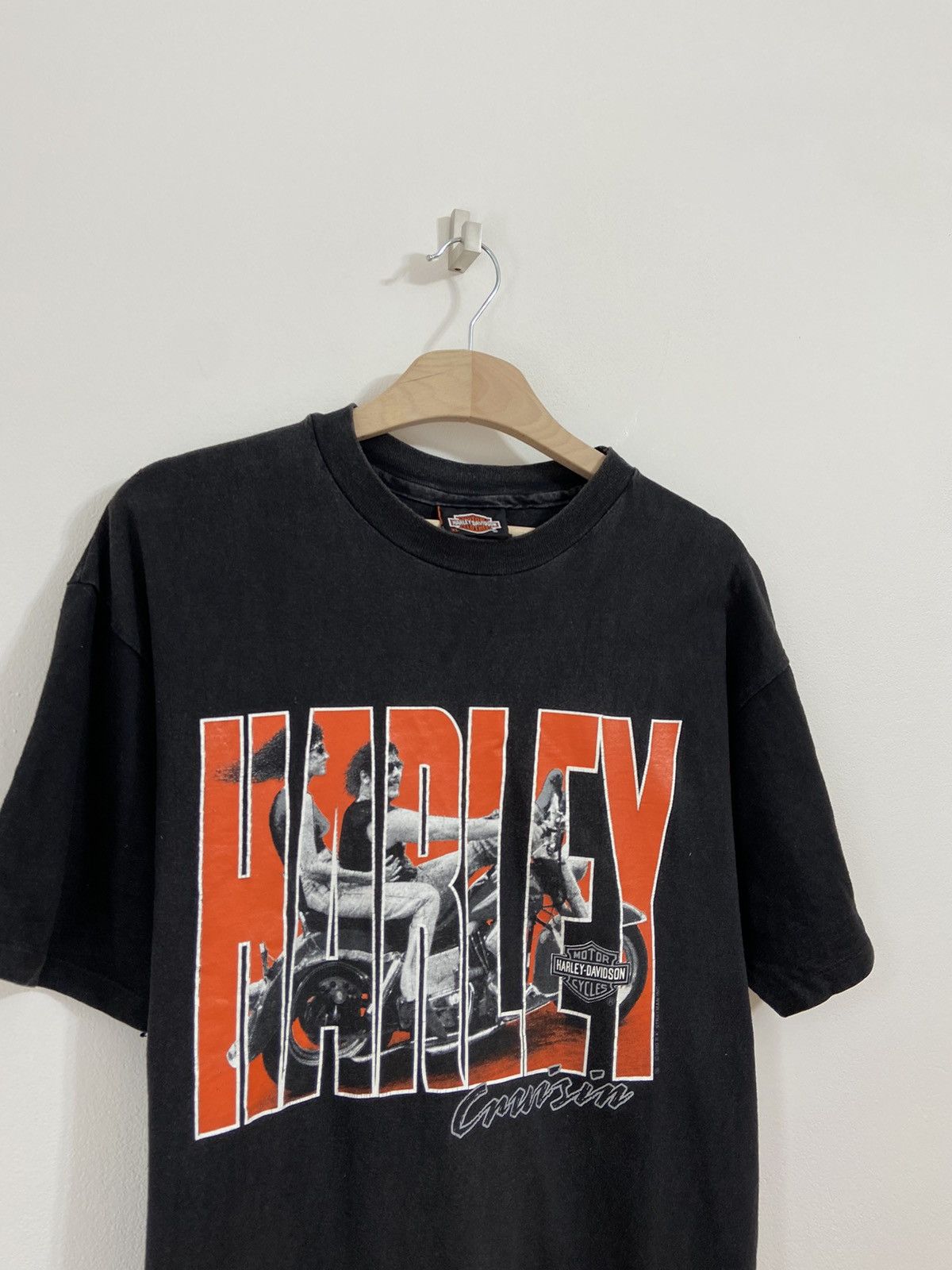 Vintage Vintage Shirt Harley Davidson 1990 Size US XL / EU 56 / 4 - 2 Thumbnail