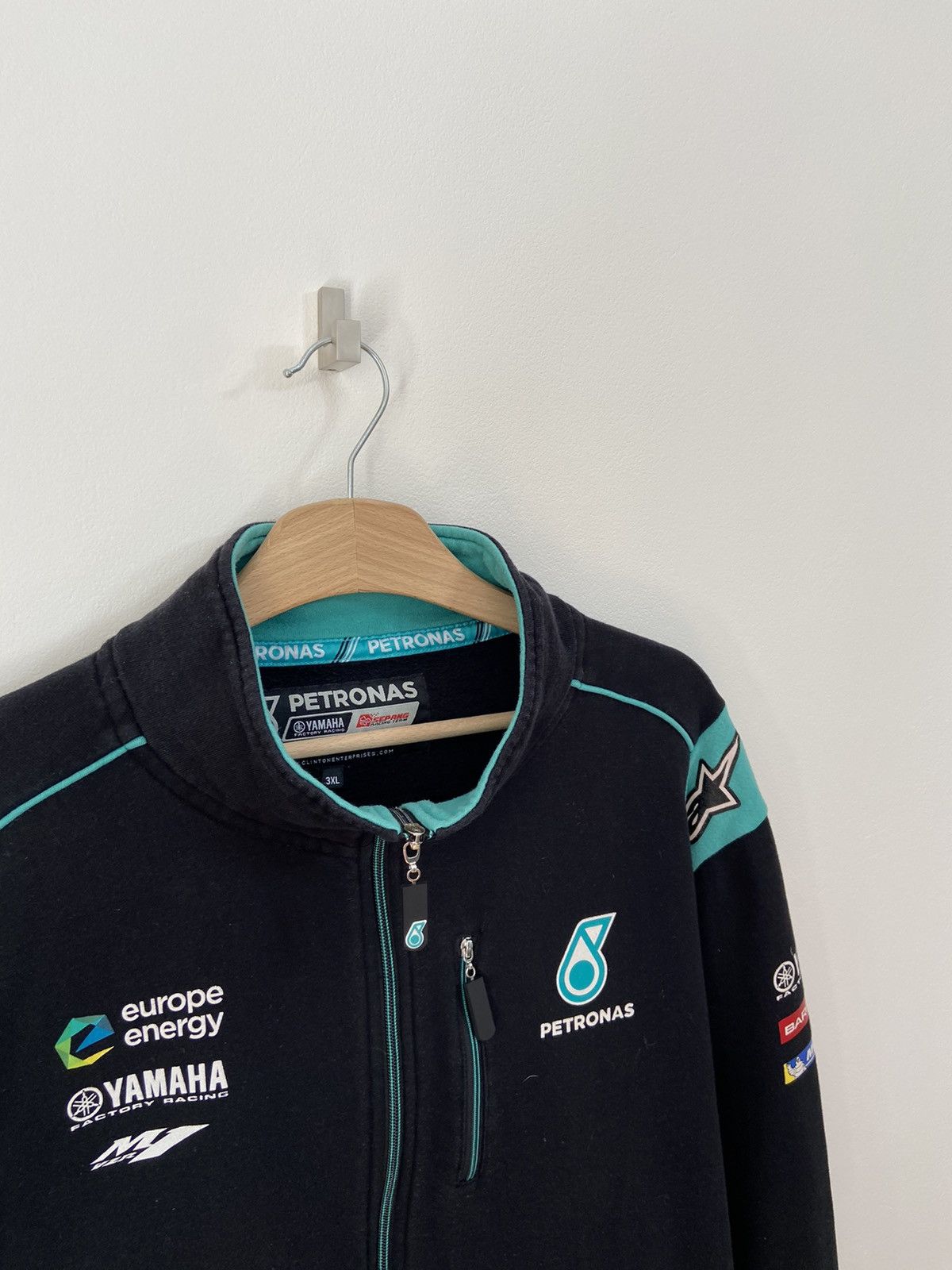 Yamaha Petronas Yamaha Zip Hoodie Size US XL / EU 56 / 4 - 2 Thumbnail