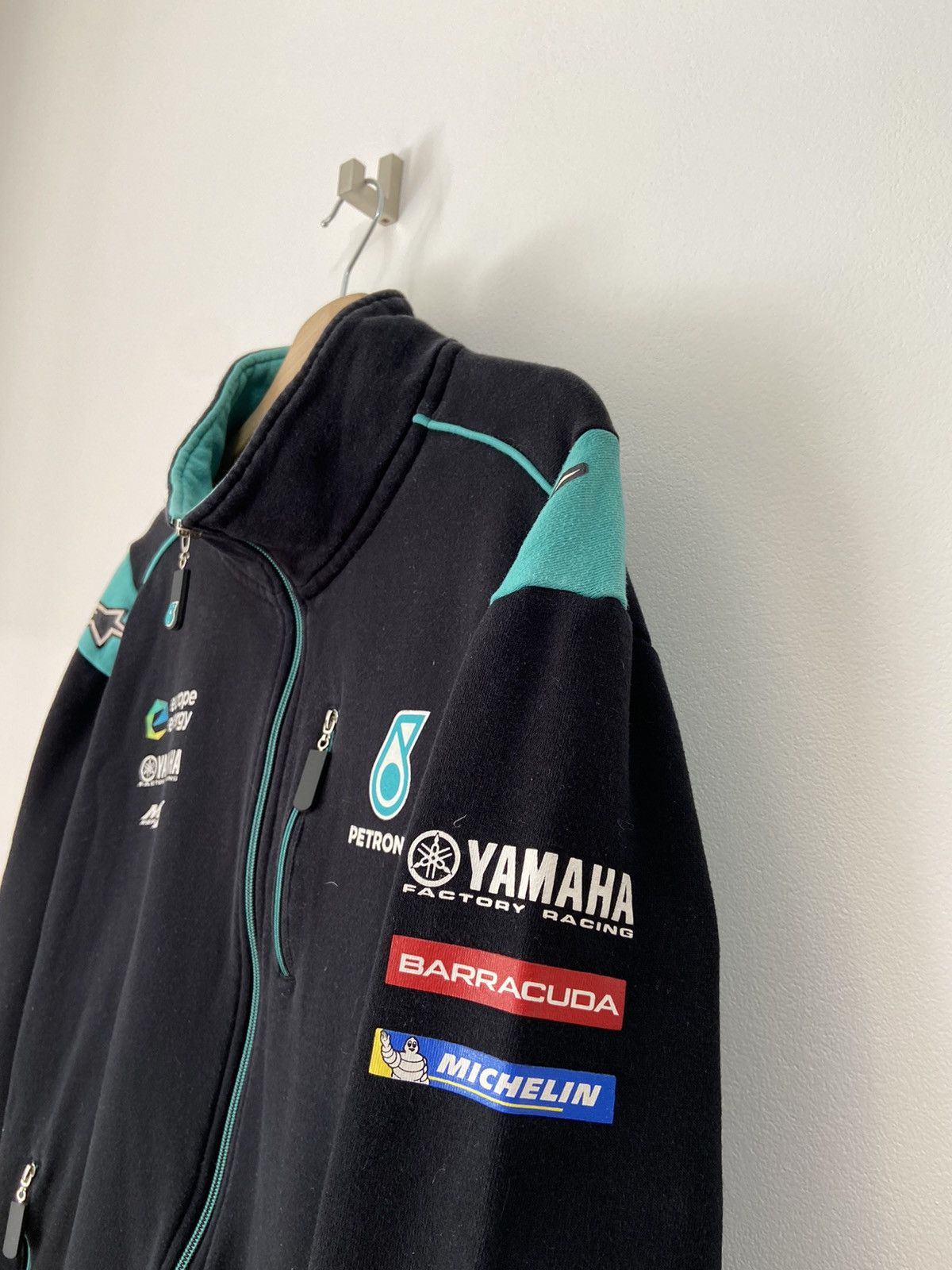 Yamaha Petronas Yamaha Zip Hoodie Size US XL / EU 56 / 4 - 9 Thumbnail