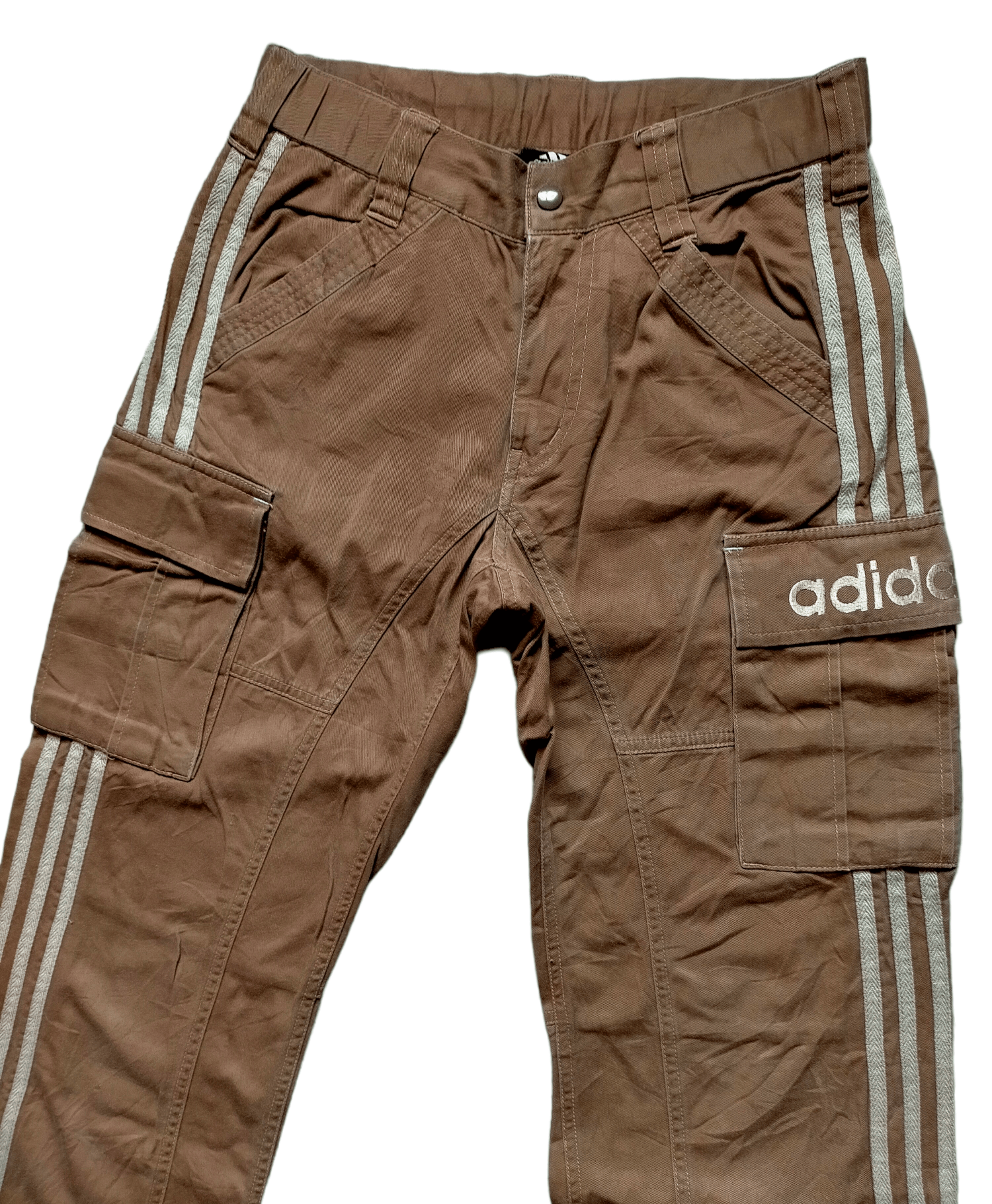 Adidas Adidas Embroidered Cargo Pants Size US 30 / EU 46 - 4 Thumbnail