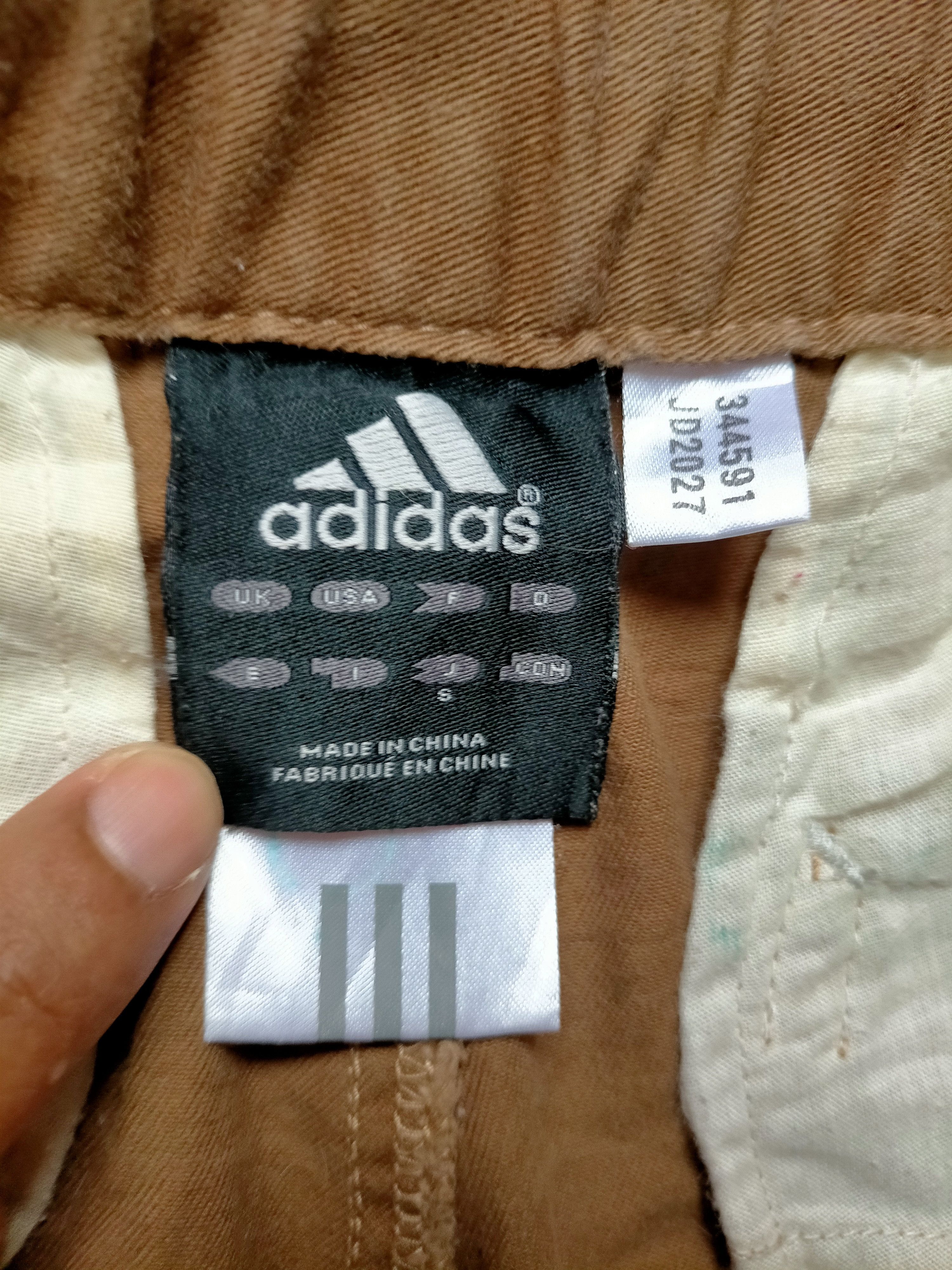 Adidas Adidas Embroidered Cargo Pants Size US 30 / EU 46 - 10 Thumbnail