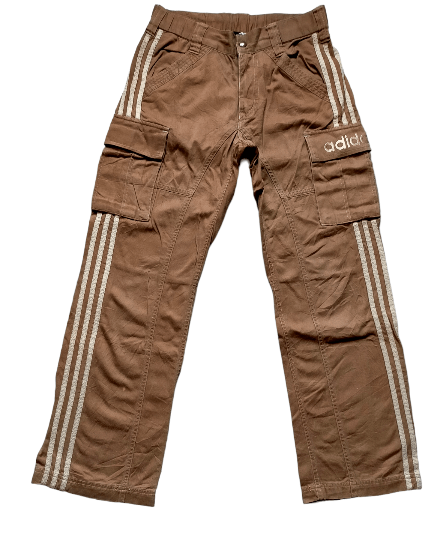 Adidas Adidas Embroidered Cargo Pants Size US 30 / EU 46 - 2 Thumbnail