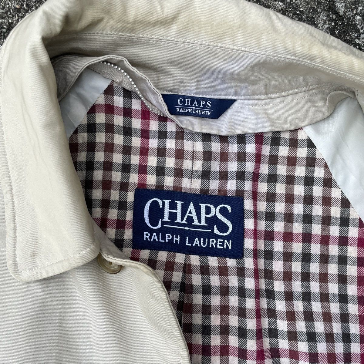 Chaps Ralph Lauren Vintage Chaps Ralph Laurent Trech Coat Jacket Size US L / EU 52-54 / 3 - 6 Thumbnail