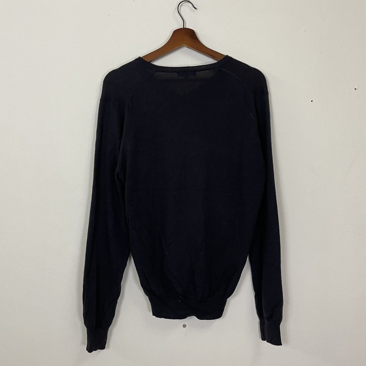 Burberry Vintage 90s Burberry Small Logo Distressed Sweatshirt Size US M / EU 48-50 / 2 - 8 Thumbnail