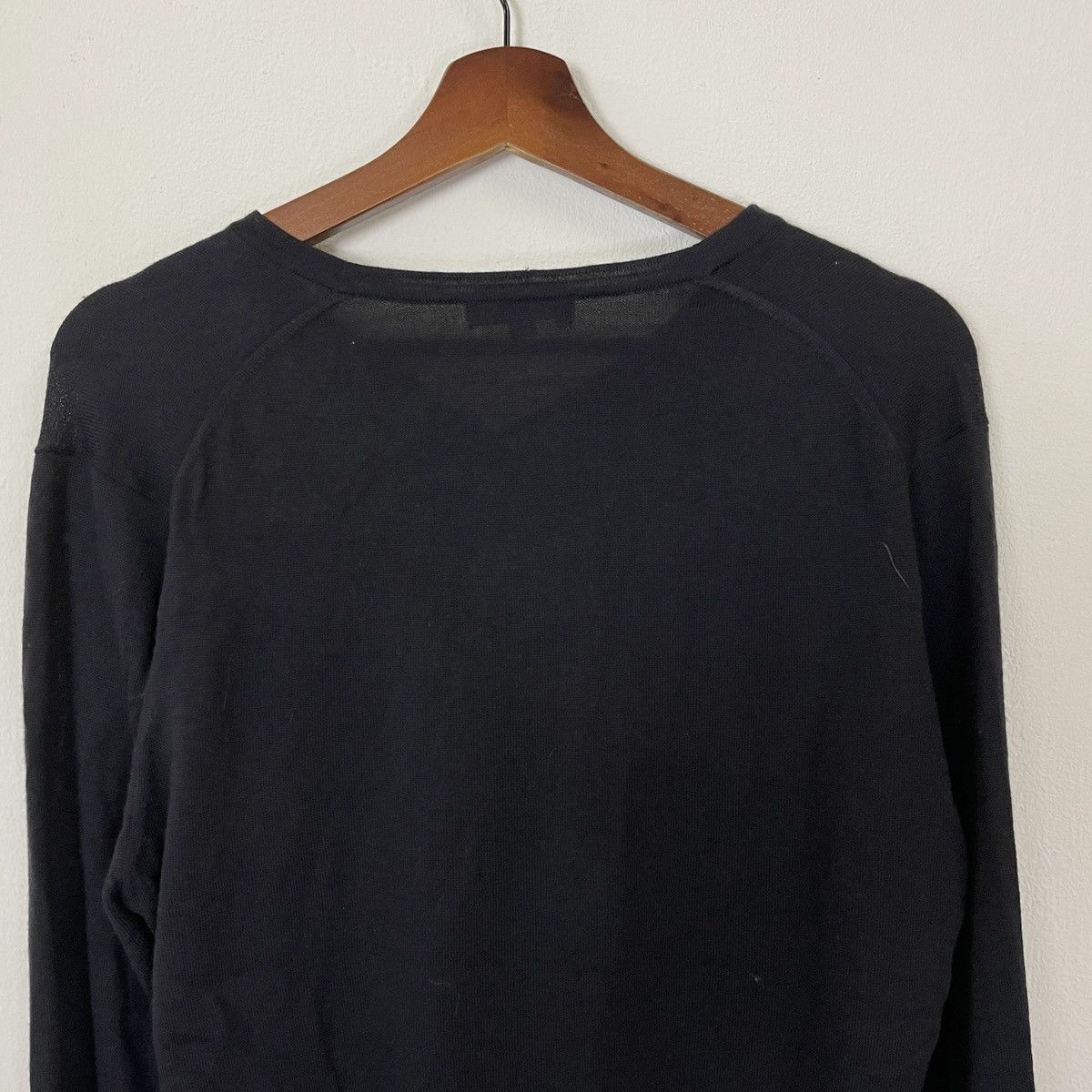 Burberry Vintage 90s Burberry Small Logo Distressed Sweatshirt Size US M / EU 48-50 / 2 - 11 Thumbnail