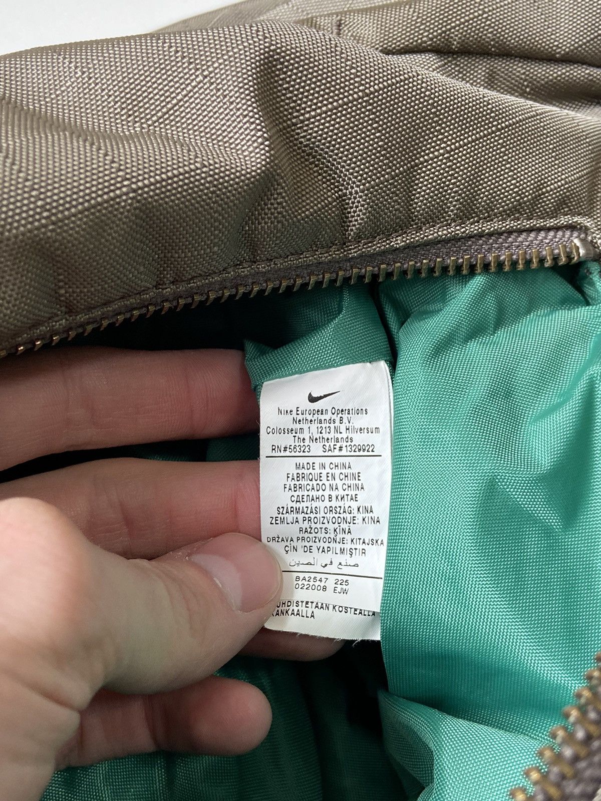 Vintage Nike vintage Bag style Size ONE SIZE - 11 Thumbnail