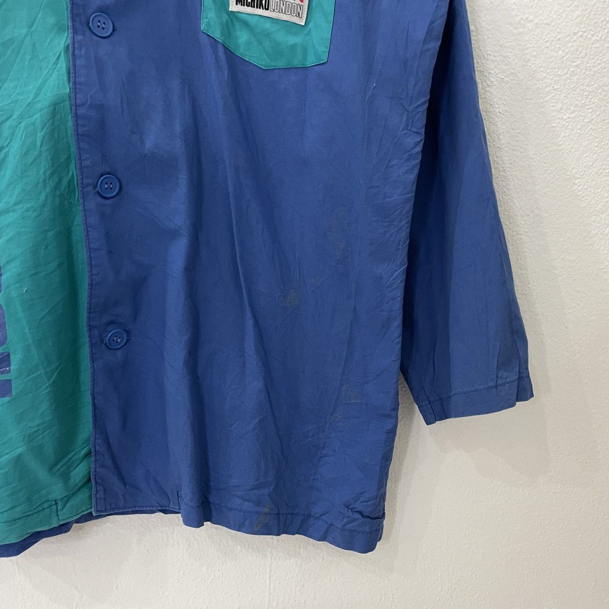 Michiko Koshino London Vintage Mochiko London Big Logo Button Ups Size US L / EU 52-54 / 3 - 2 Thumbnail