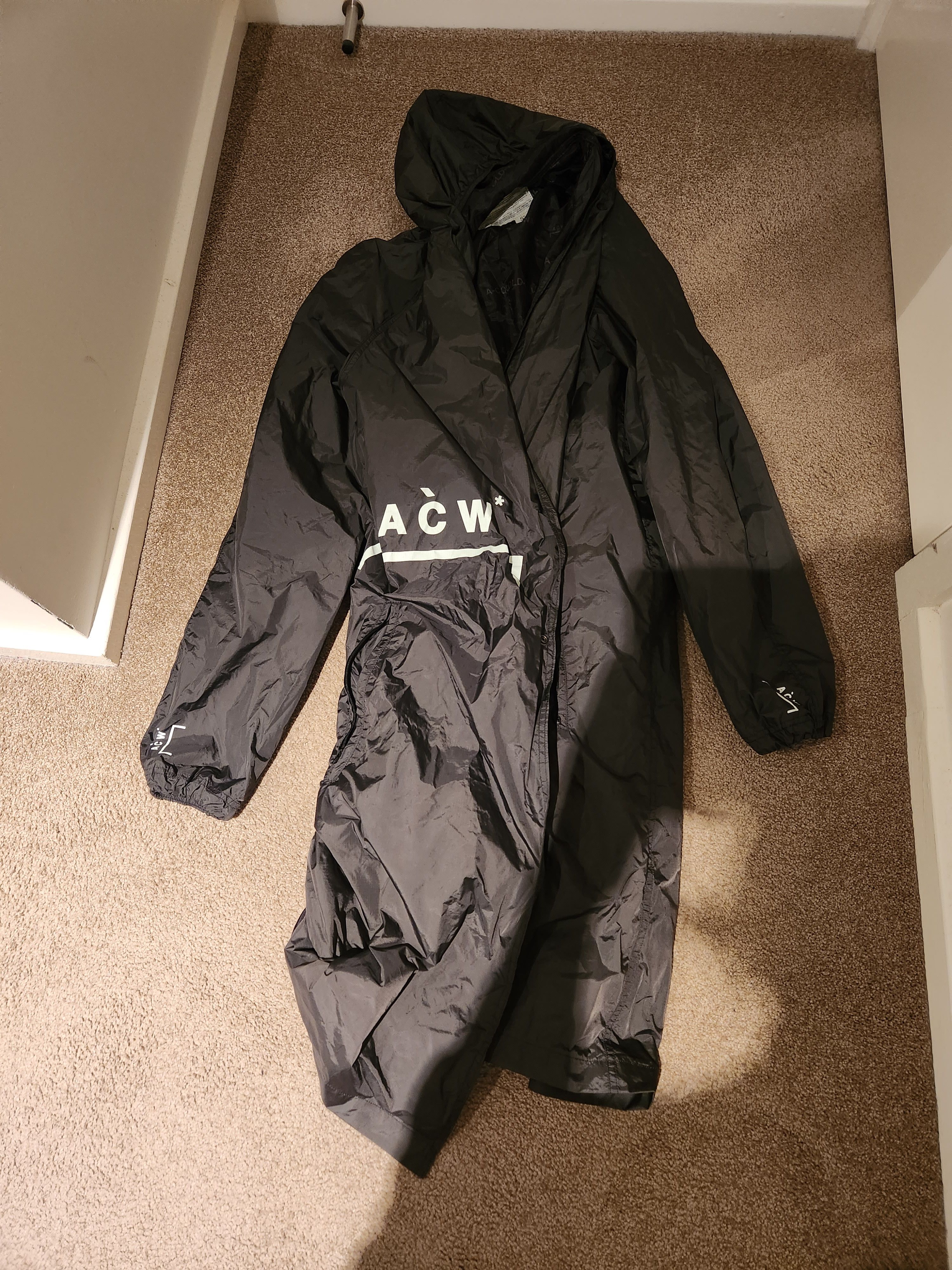 A-COLD-WALL* A Cold Wall Black Raincoat Size US S / EU 44-46 / 1 - 8 Thumbnail