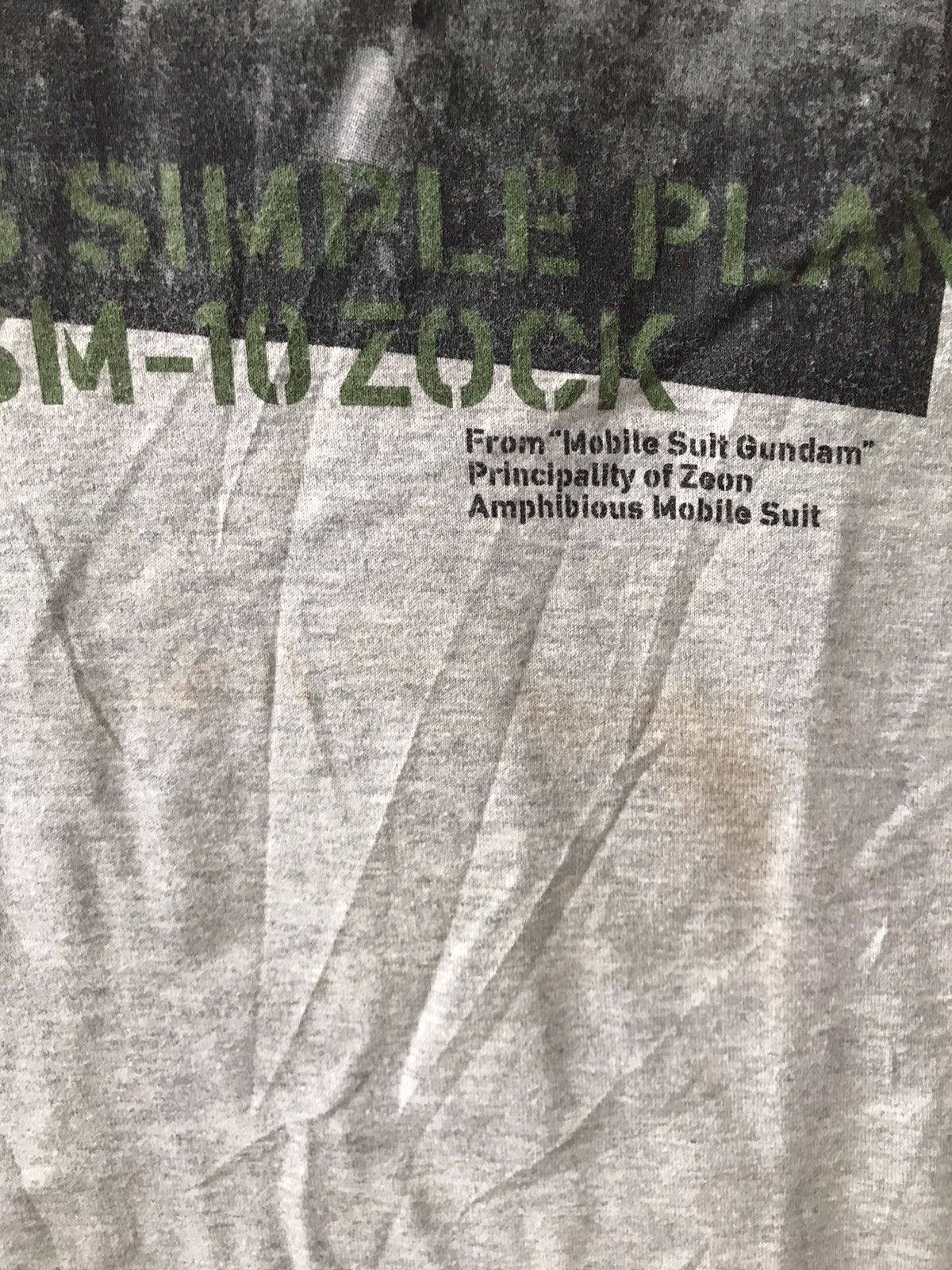 Marvel Comics × Uniqlo Gundam Mobile Suit Gundam Tshirt MSM - 10 ZOCK by Uniqlo Size US M / EU 48-50 / 2 - 7 Thumbnail