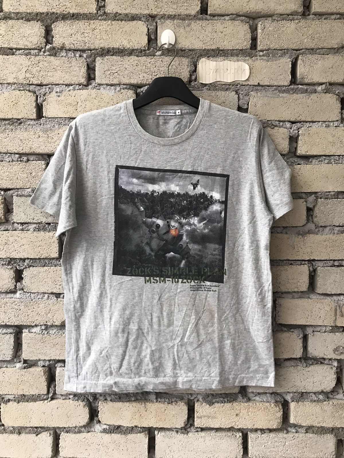 Marvel Comics × Uniqlo Gundam Mobile Suit Gundam Tshirt MSM - 10 ZOCK by Uniqlo Size US M / EU 48-50 / 2 - 1 Thumbnail