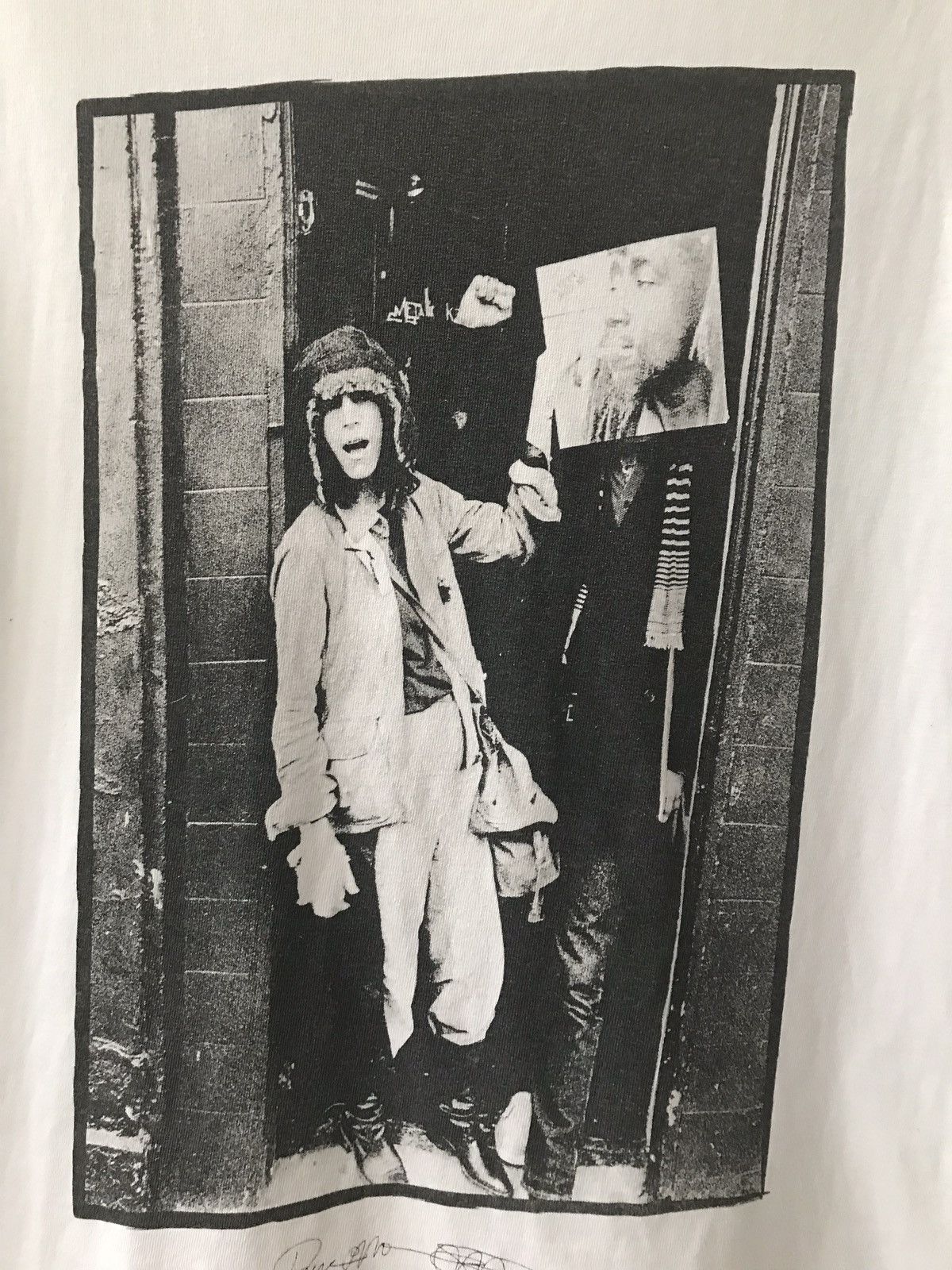 Band Tees × Japanese Brand × RAGEBLUE Rageblue Japanese Brand Mick Jagger Candid line Up Size US M / EU 48-50 / 2 - 3 Thumbnail