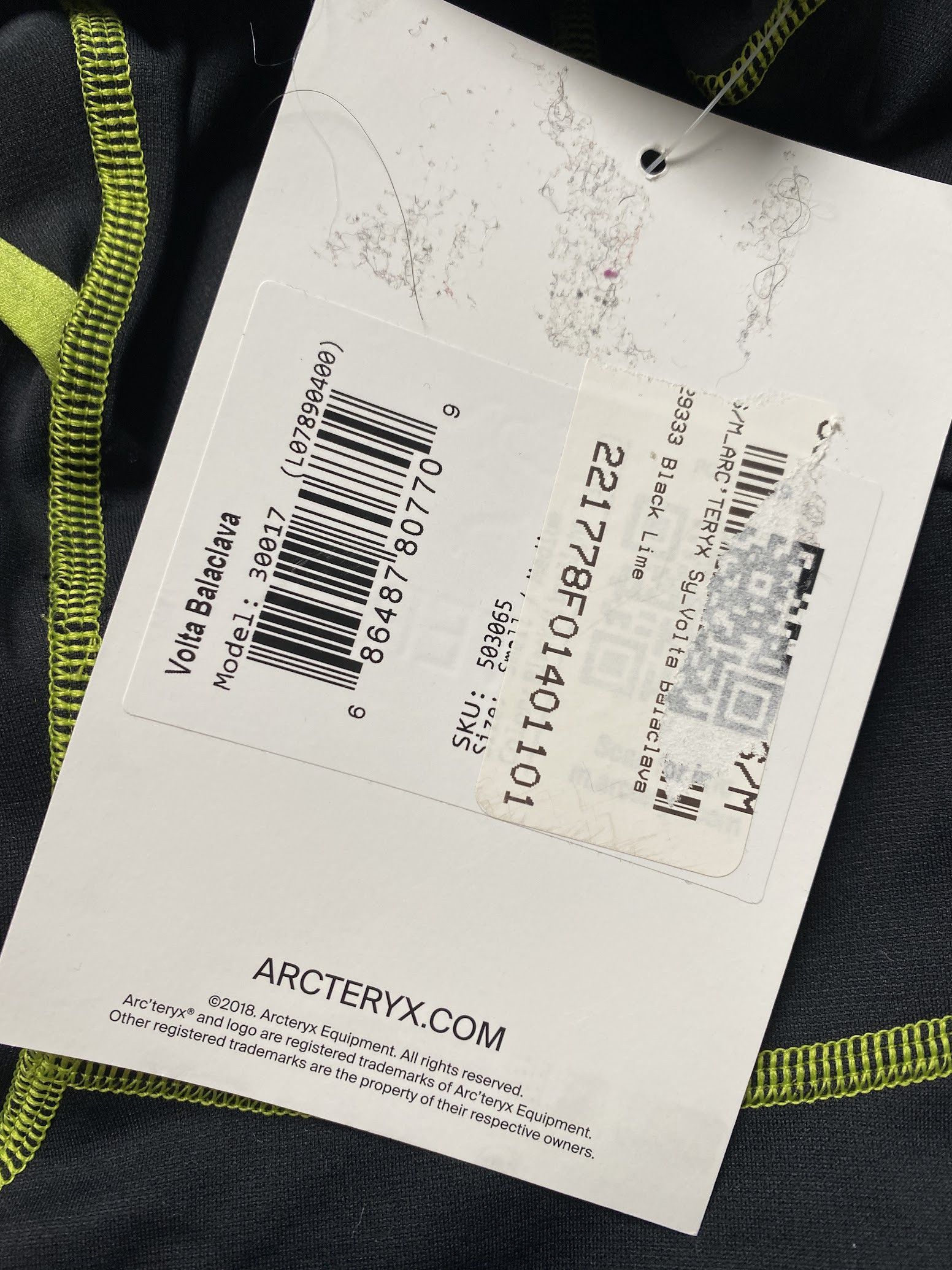 Arc'teryx Arc'teryx Volta Balaclava System A size S/M Size ONE SIZE - 4 Thumbnail