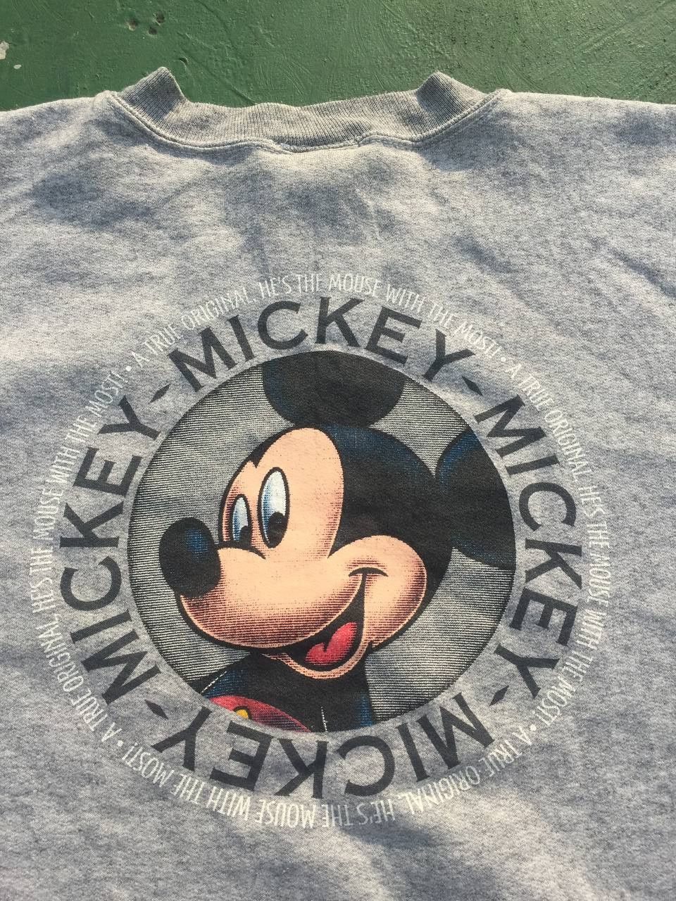 Disney Vintage Mickey Mouse 90s Graphic Sweatshirt Size US S / EU 44-46 / 1 - 5 Thumbnail