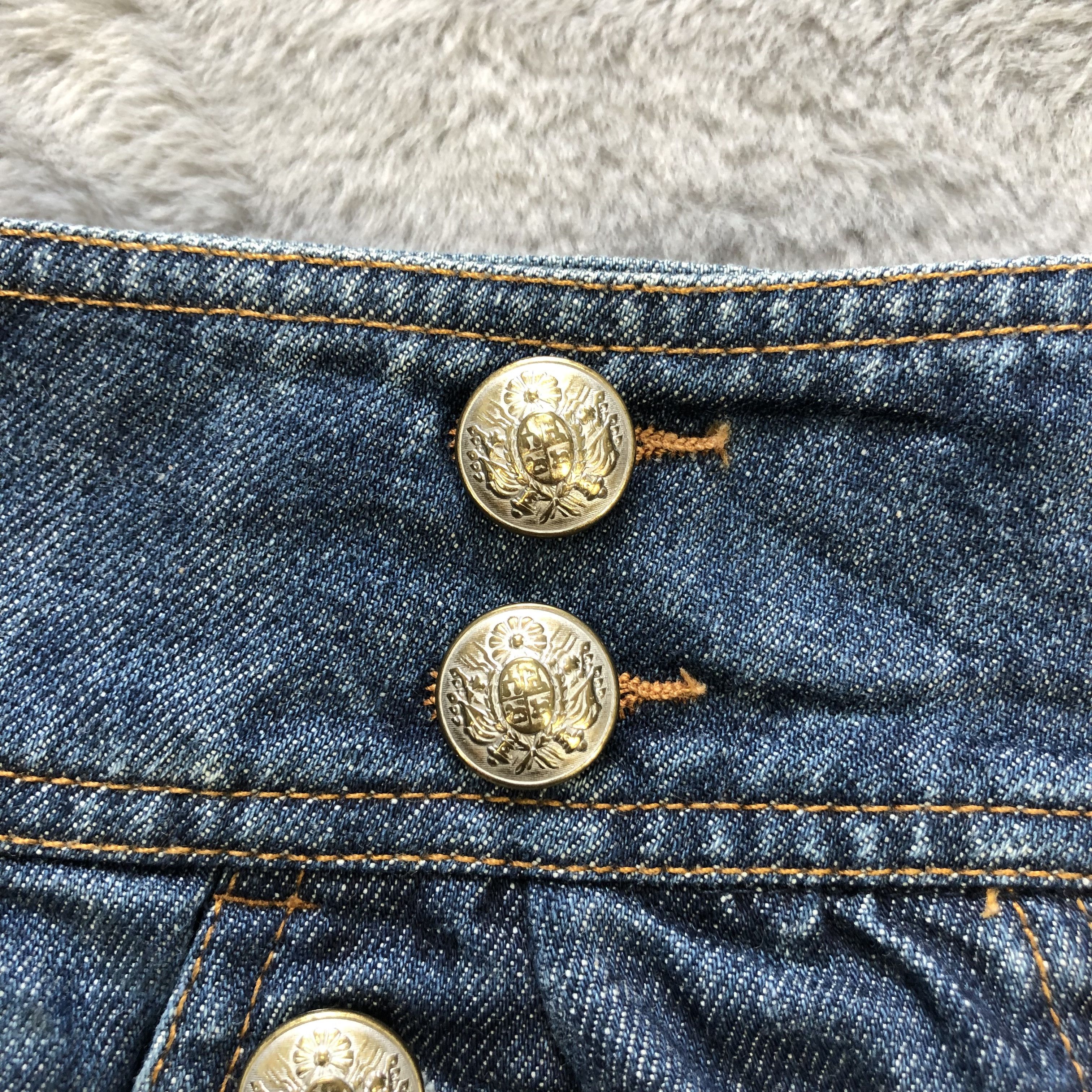 Valentino VALENTINO JEANS MINI SKIRTS #6902-96 Size 31" - 8 Thumbnail