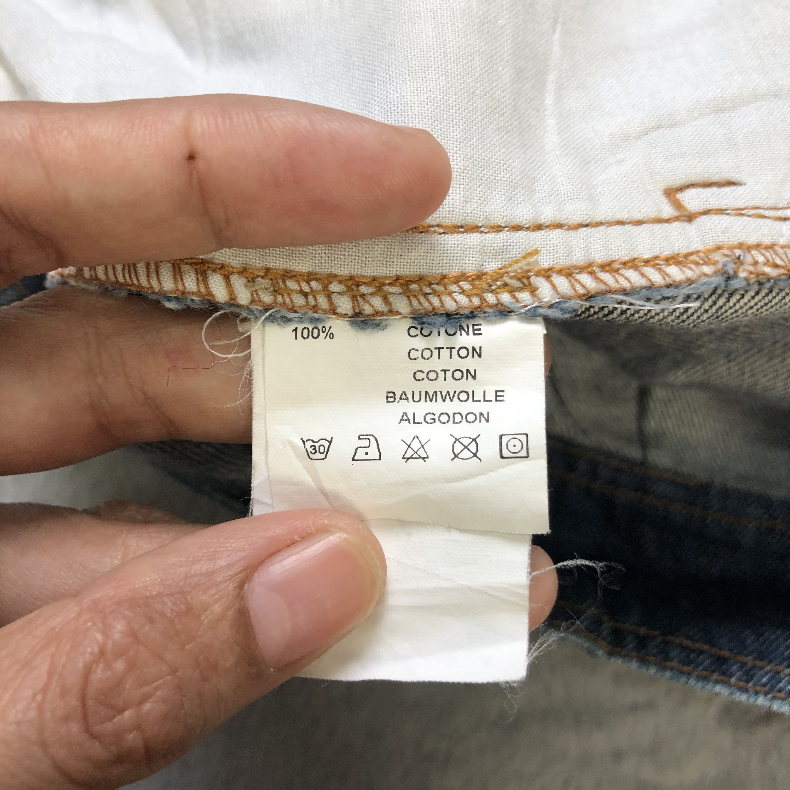 Valentino VALENTINO JEANS MINI SKIRTS #6902-96 Size 31" - 6 Thumbnail