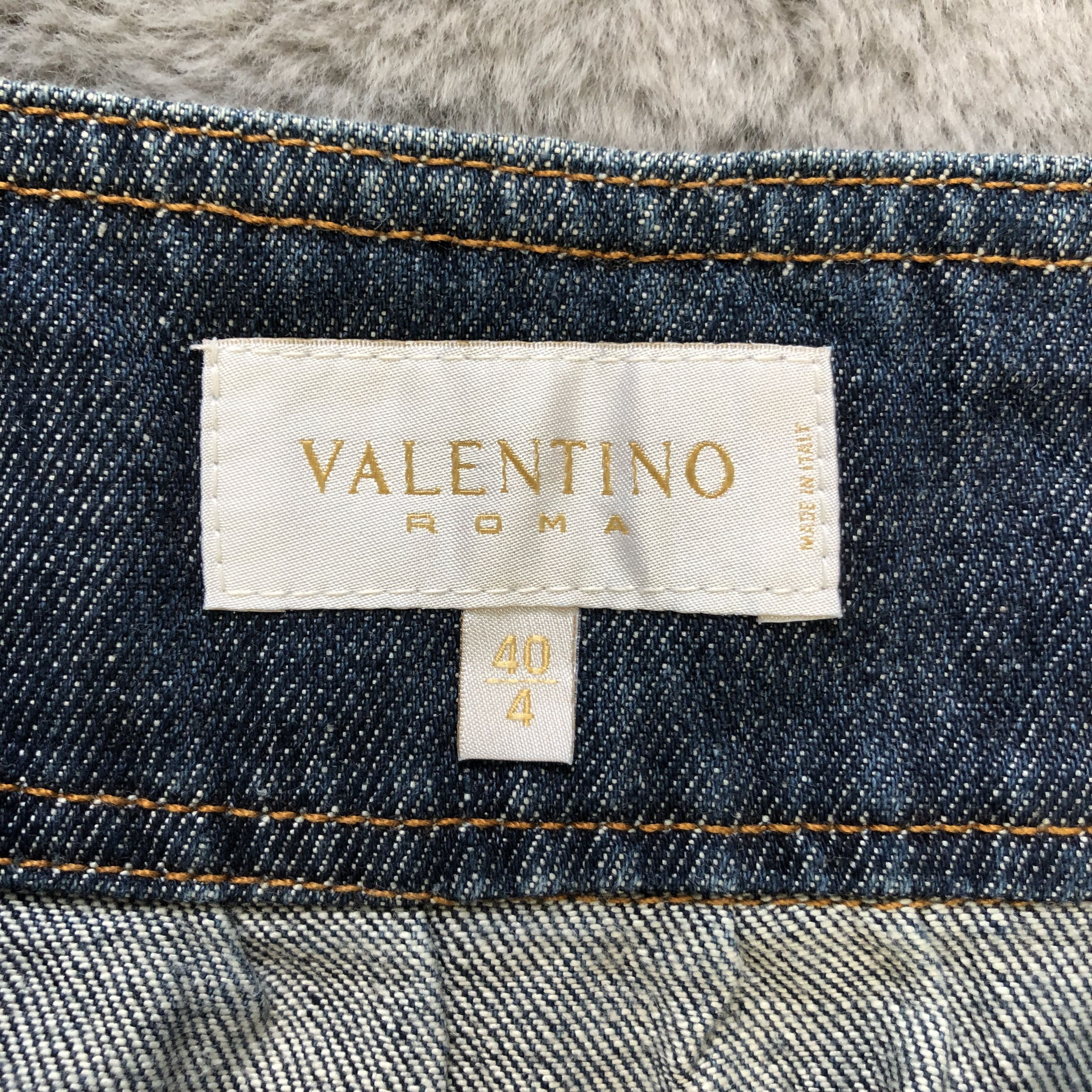 Valentino VALENTINO JEANS MINI SKIRTS #6902-96 Size 31" - 5 Thumbnail