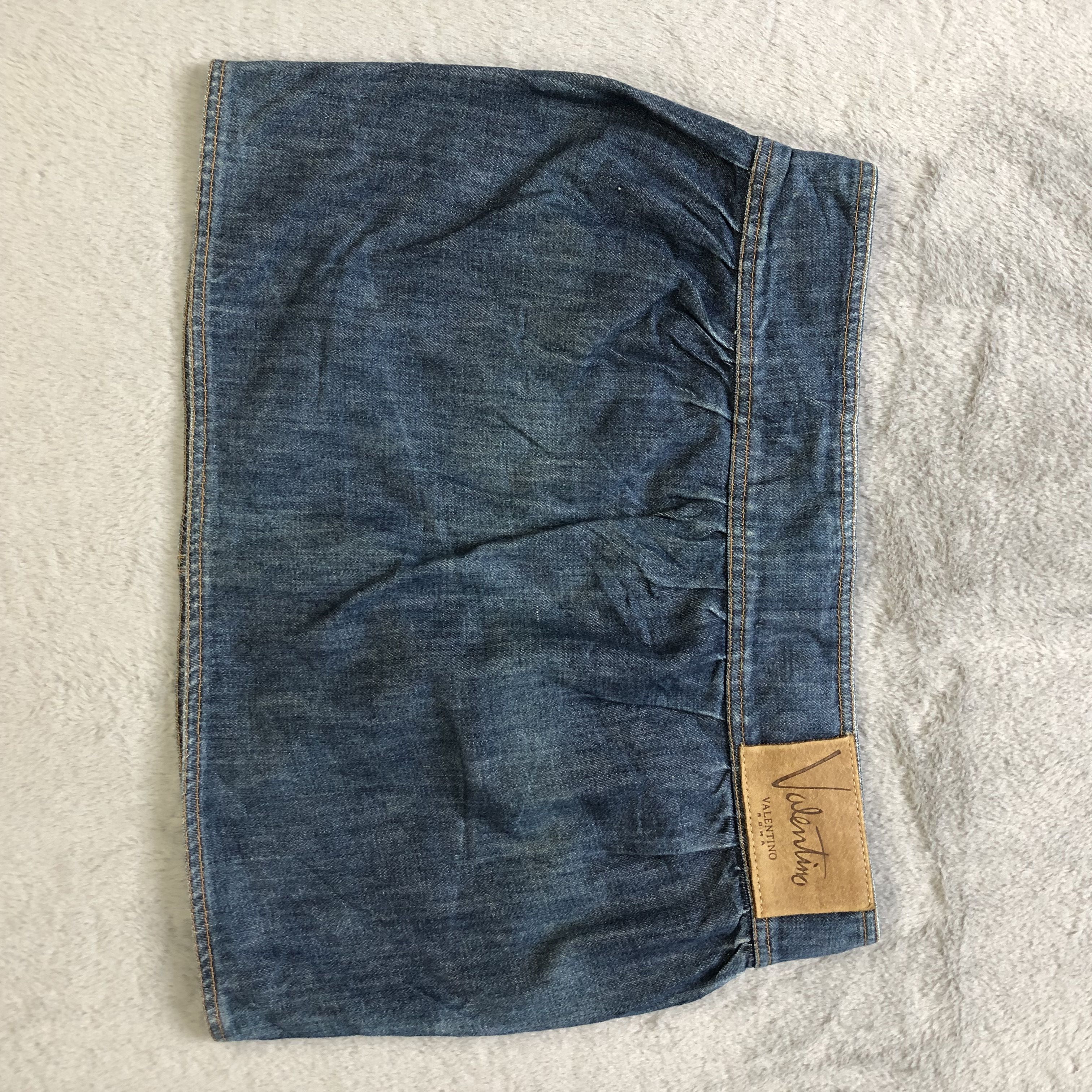 Valentino VALENTINO JEANS MINI SKIRTS #6902-96 Size 31" - 9 Thumbnail