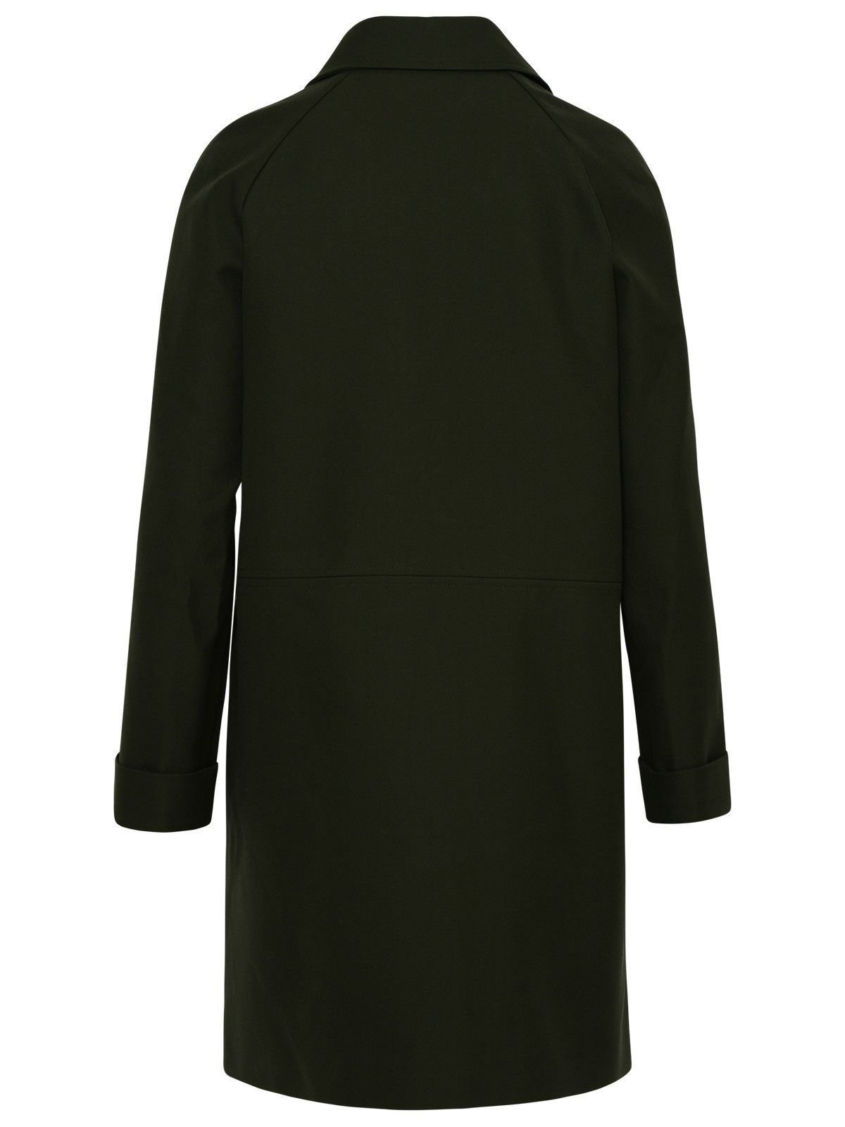 Louanne Coat In Green Cotton