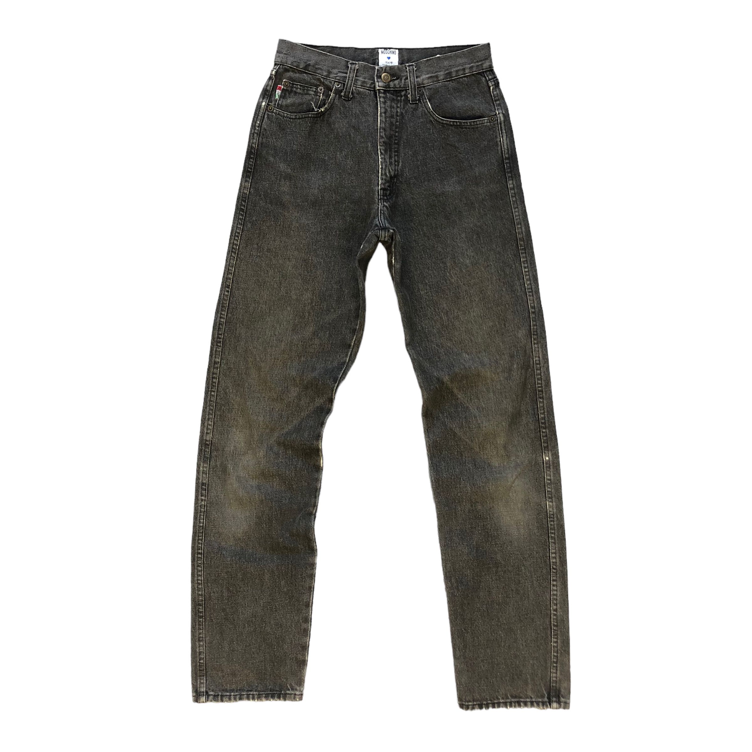 Moschino MOSCHINO JEANS DENIM PANTS #6982-103 Size US 27 - 1 Thumbnail