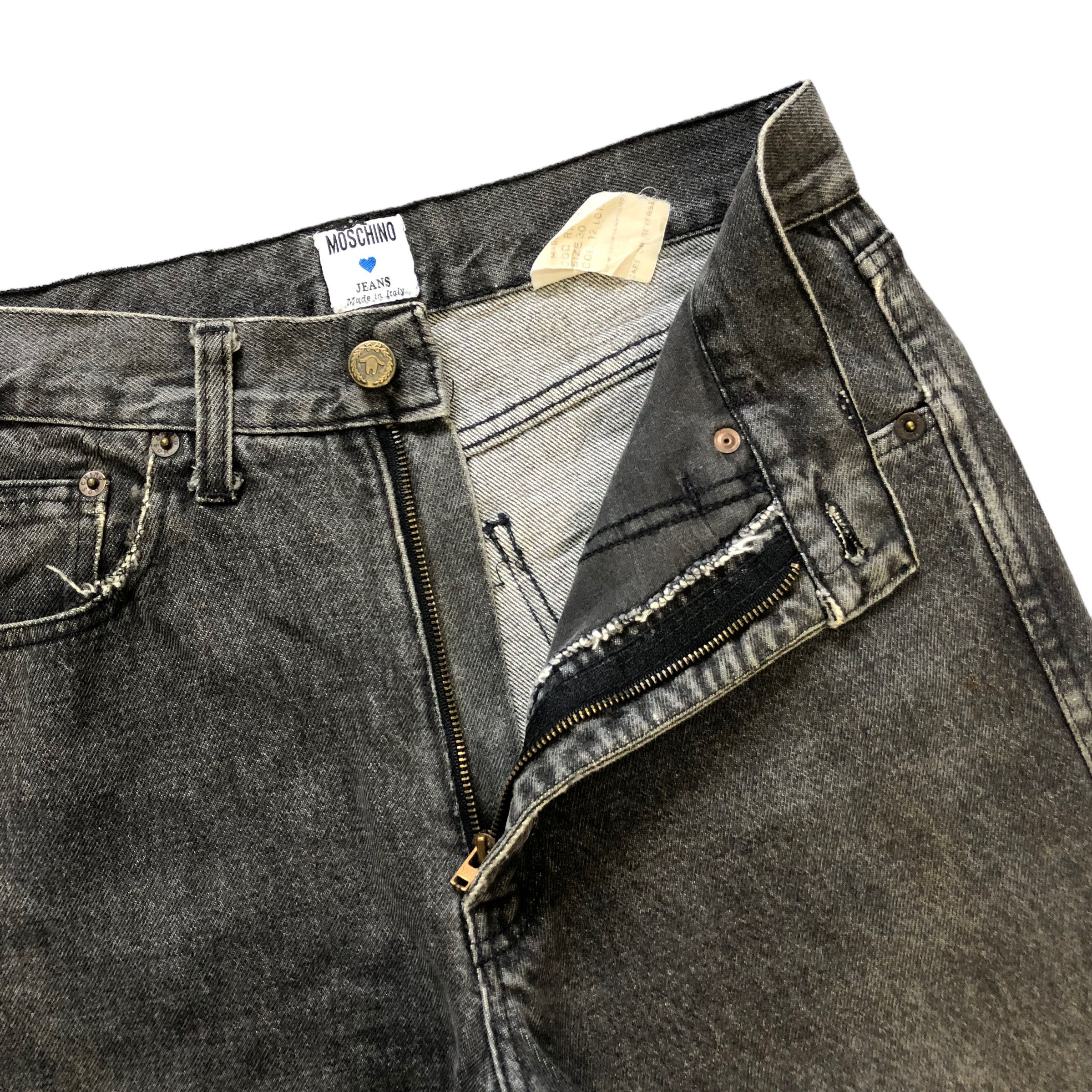 Moschino MOSCHINO JEANS DENIM PANTS #6982-103 Size US 27 - 5 Thumbnail