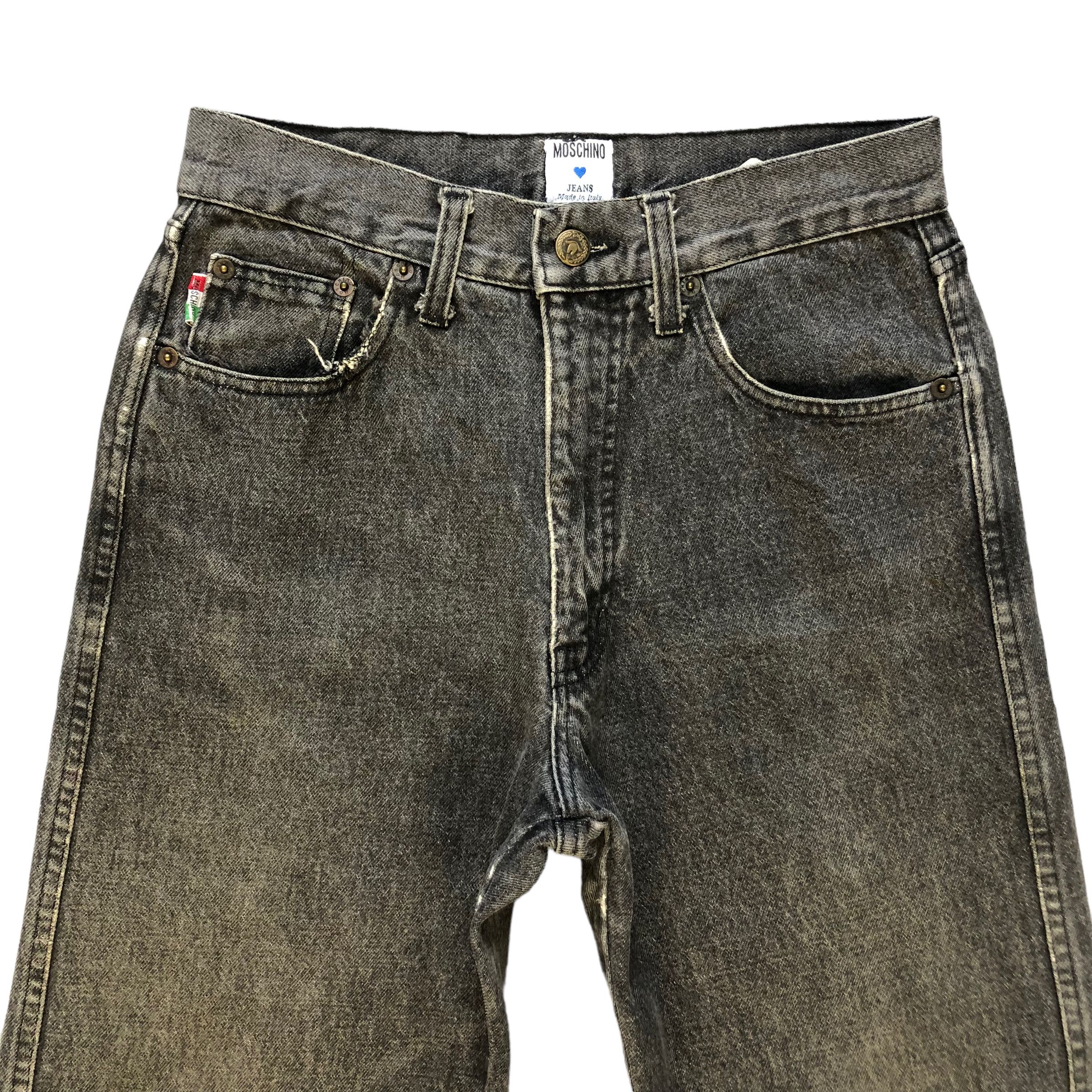Moschino MOSCHINO JEANS DENIM PANTS #6982-103 Size US 27 - 2 Thumbnail