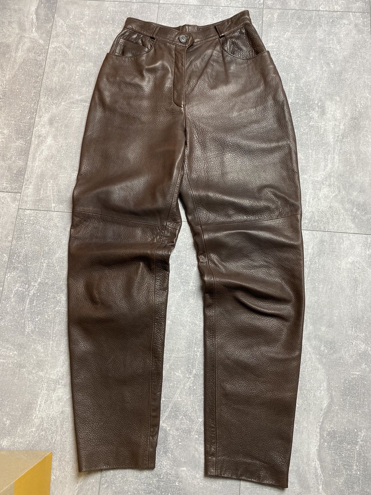 Vintage Vintage Genuine Leather Pants | Grailed