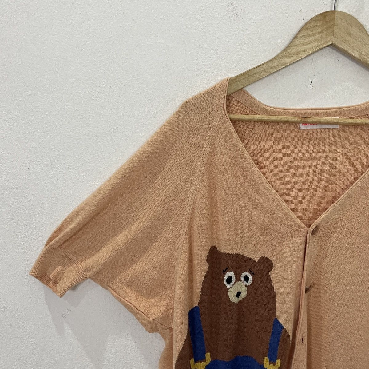Issey Miyake Vintage Ne-net By Issey Miyake Cartoon Unisex Cardingan Size US L / EU 52-54 / 3 - 3 Thumbnail