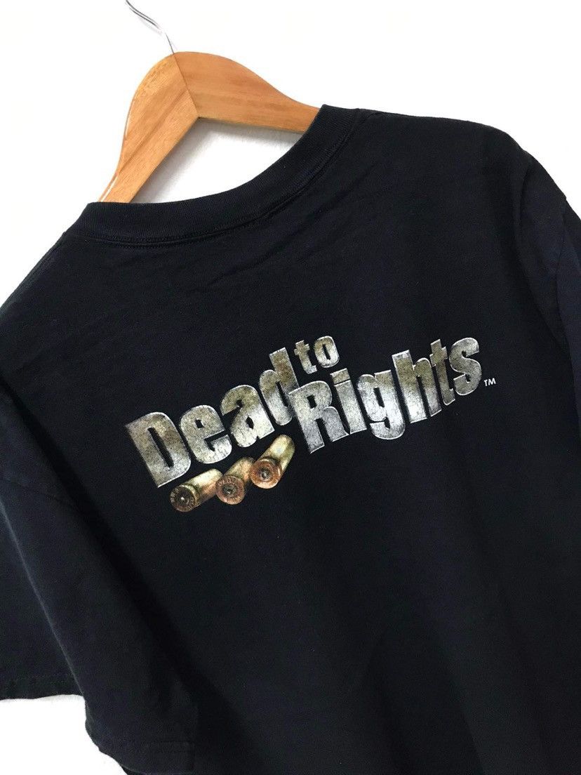 Playstation Vintage 2002 Dead To Rights Namco Game Promo T-shirt Size US XL / EU 56 / 4 - 6 Thumbnail