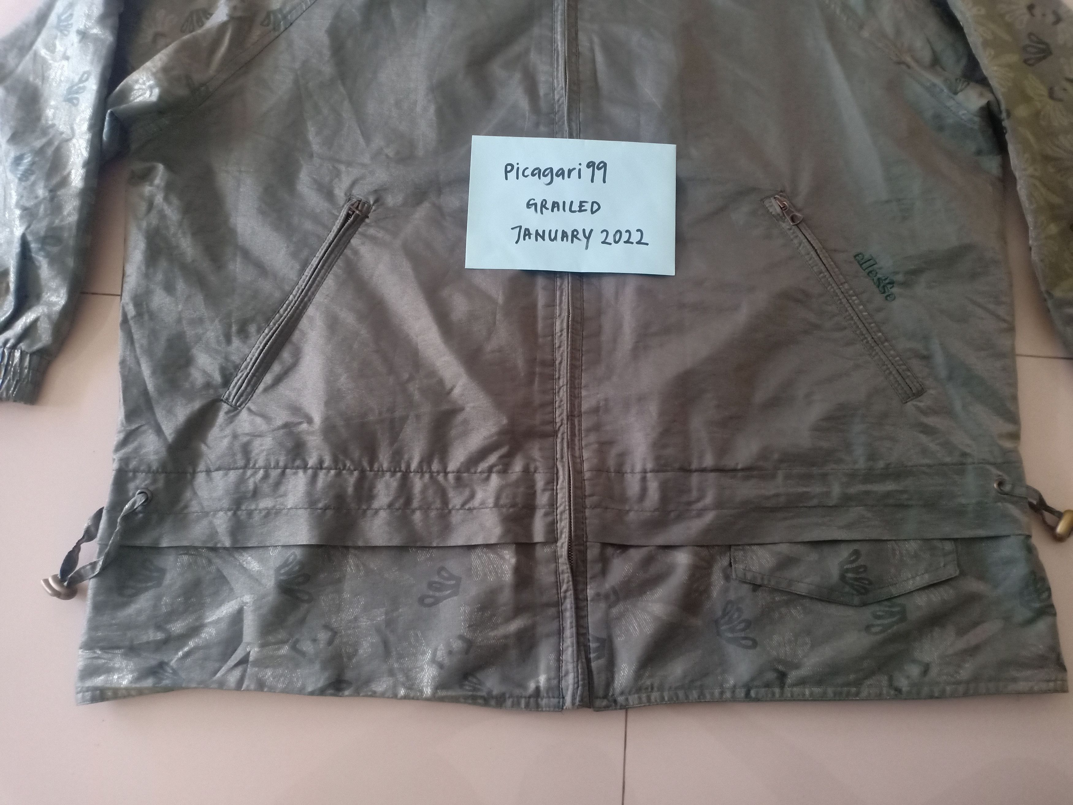Ellesse Vintage Ellesse Jacket Rare Design Lampo Zipper Twin Colour Size US XL / EU 56 / 4 - 2 Thumbnail