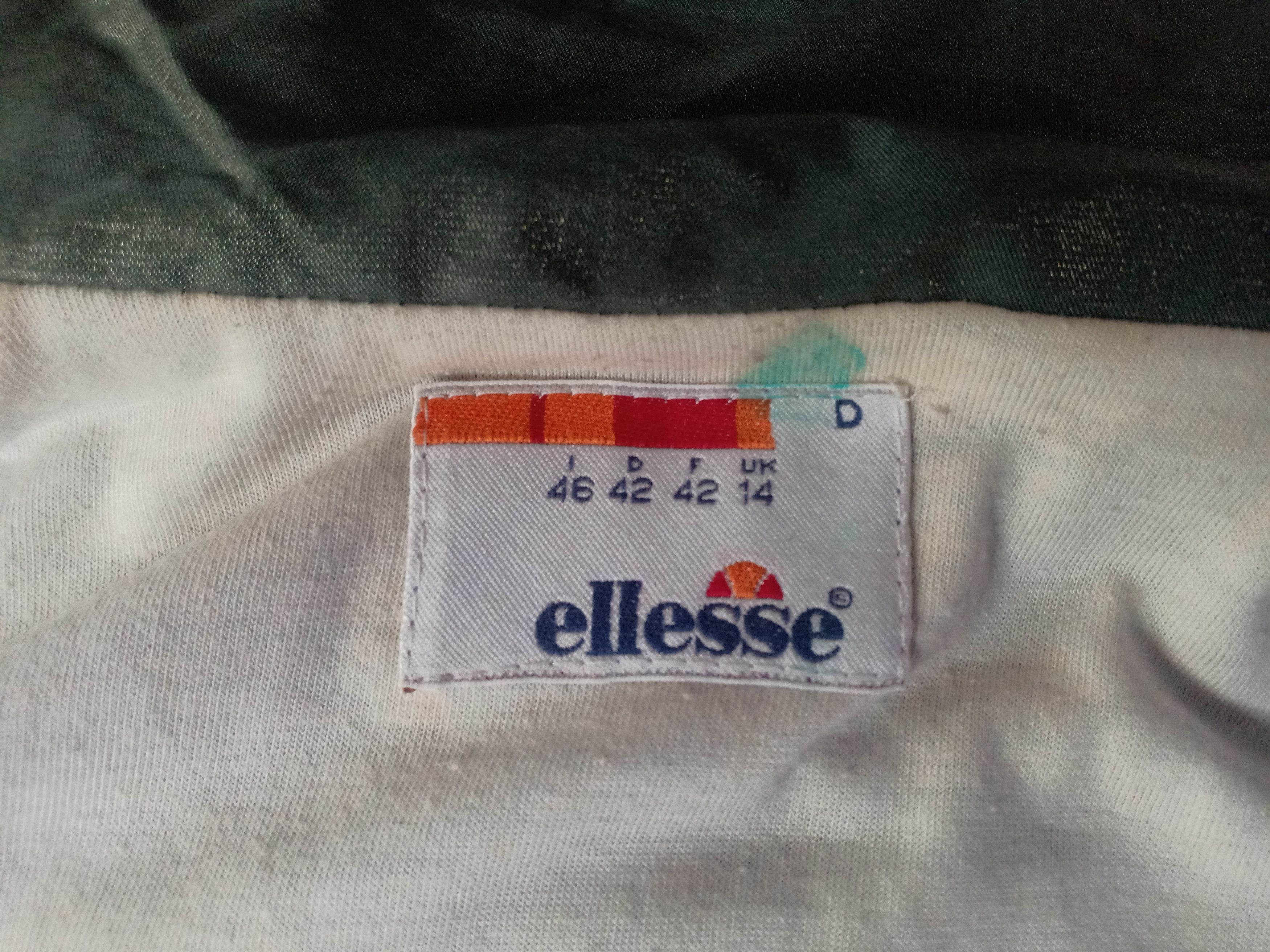 Ellesse Vintage Ellesse Jacket Rare Design Lampo Zipper Twin Colour Size US XL / EU 56 / 4 - 9 Thumbnail