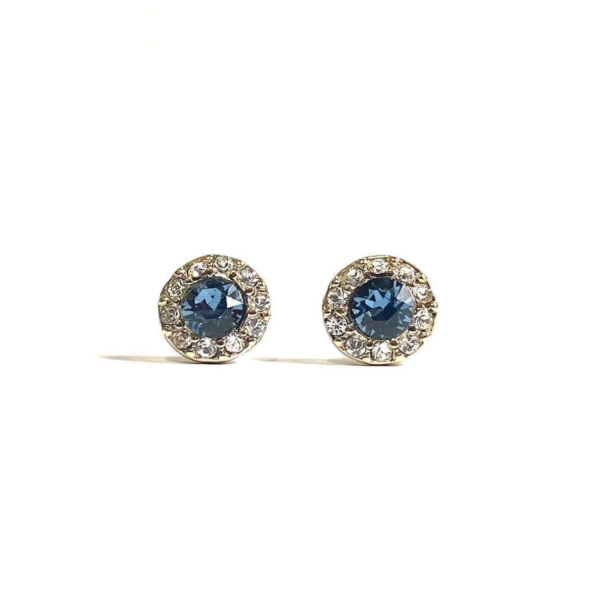 Pre-owned Givenchy Blue Gold Earrings