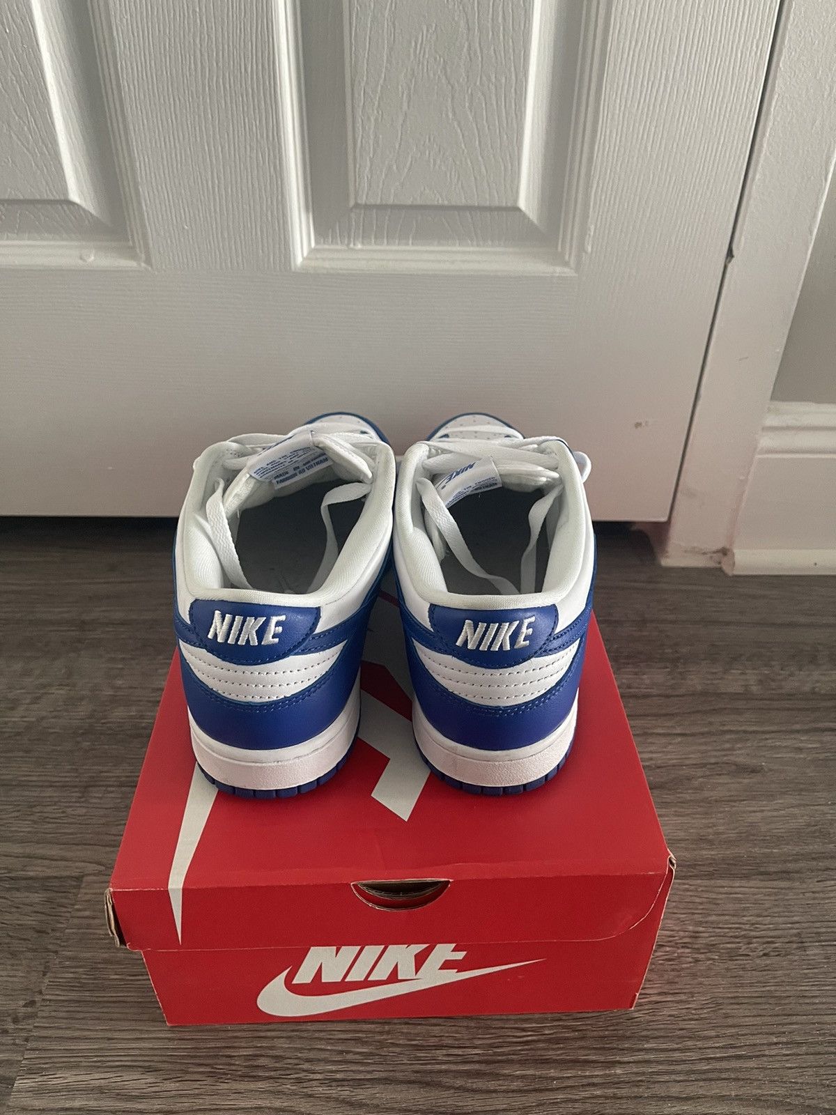 Nike Nike Dunk Low Low SP “Kentucky” Blue Size US 10.5 / EU 43-44 - 6 Thumbnail