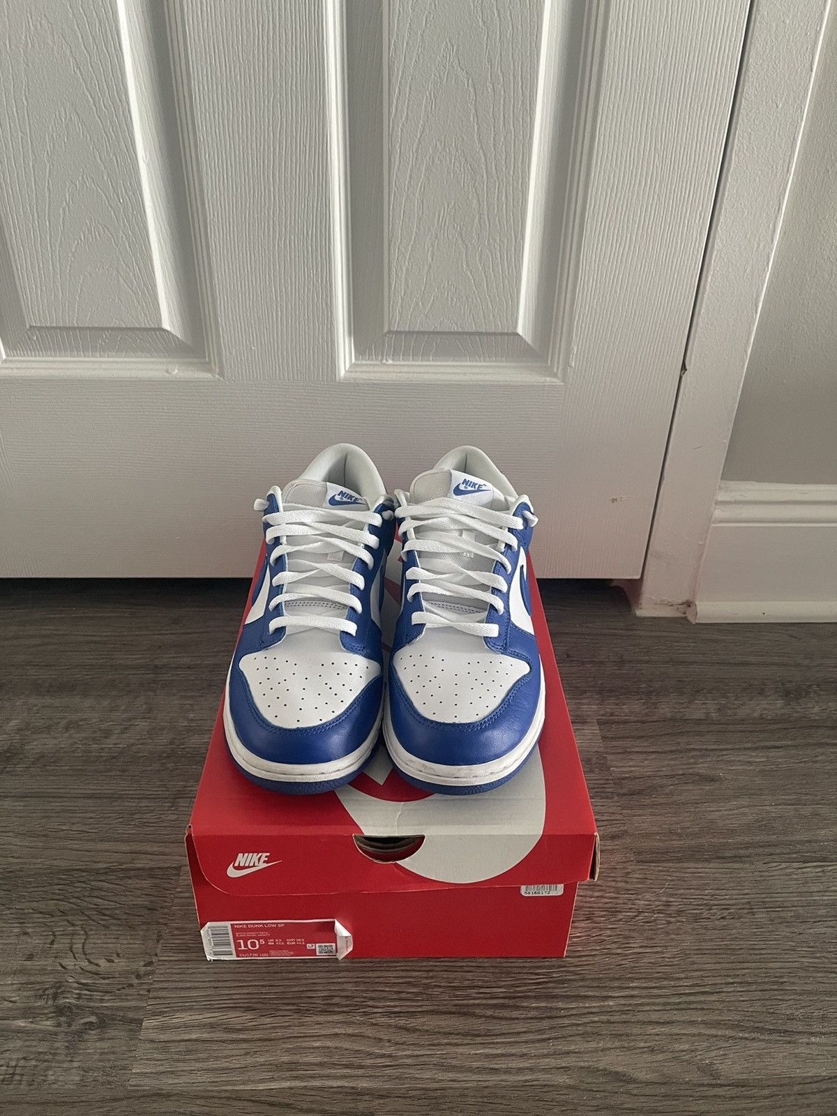 Nike Nike Dunk Low Low SP “Kentucky” Blue Size US 10.5 / EU 43-44 - 5 Thumbnail