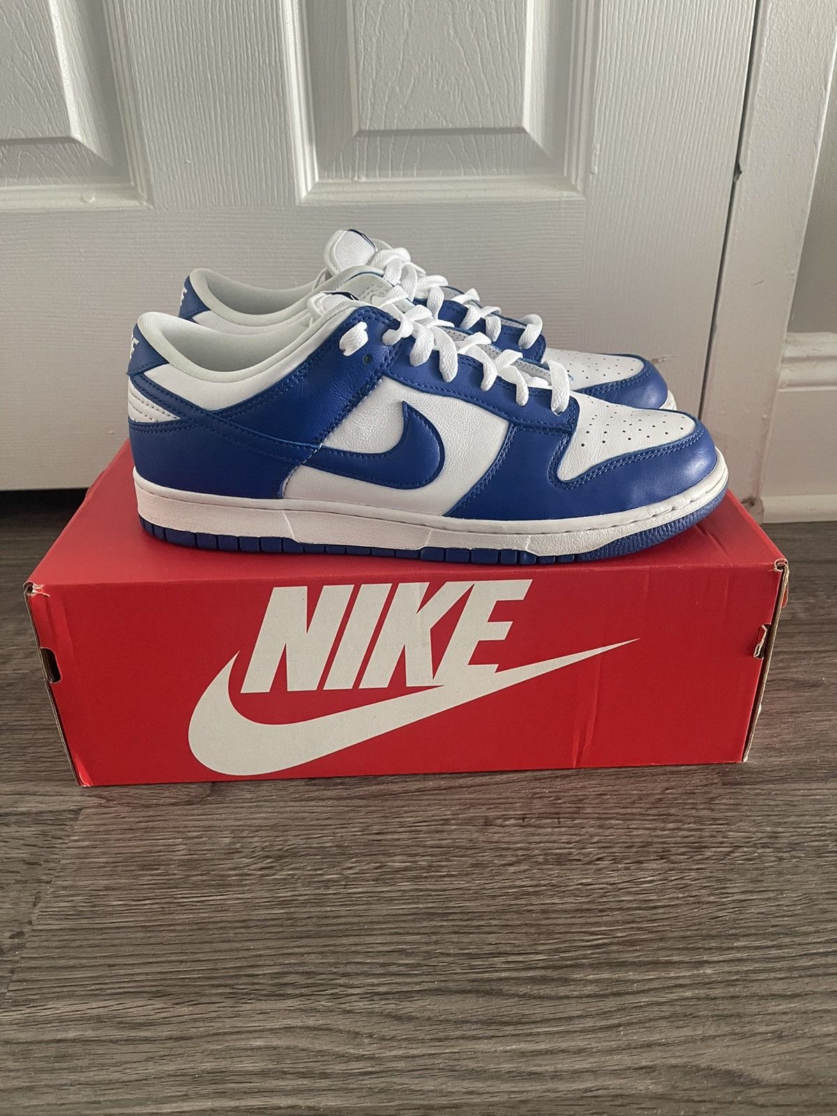Nike Nike Dunk Low Low SP “Kentucky” Blue Size US 10.5 / EU 43-44 - 2 Thumbnail