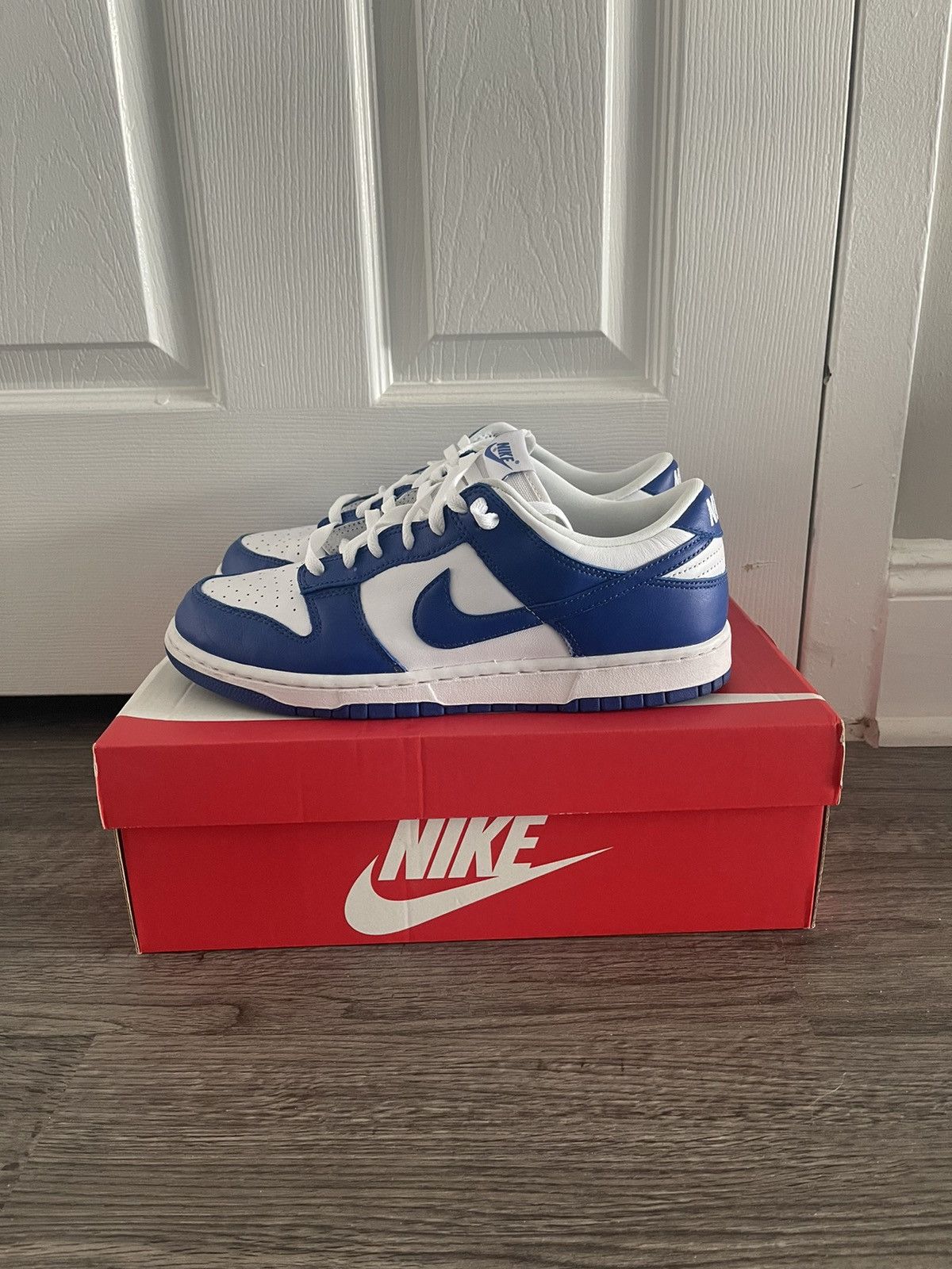 Nike Nike Dunk Low Low SP “Kentucky” Blue Size US 10.5 / EU 43-44 - 1 Thumbnail