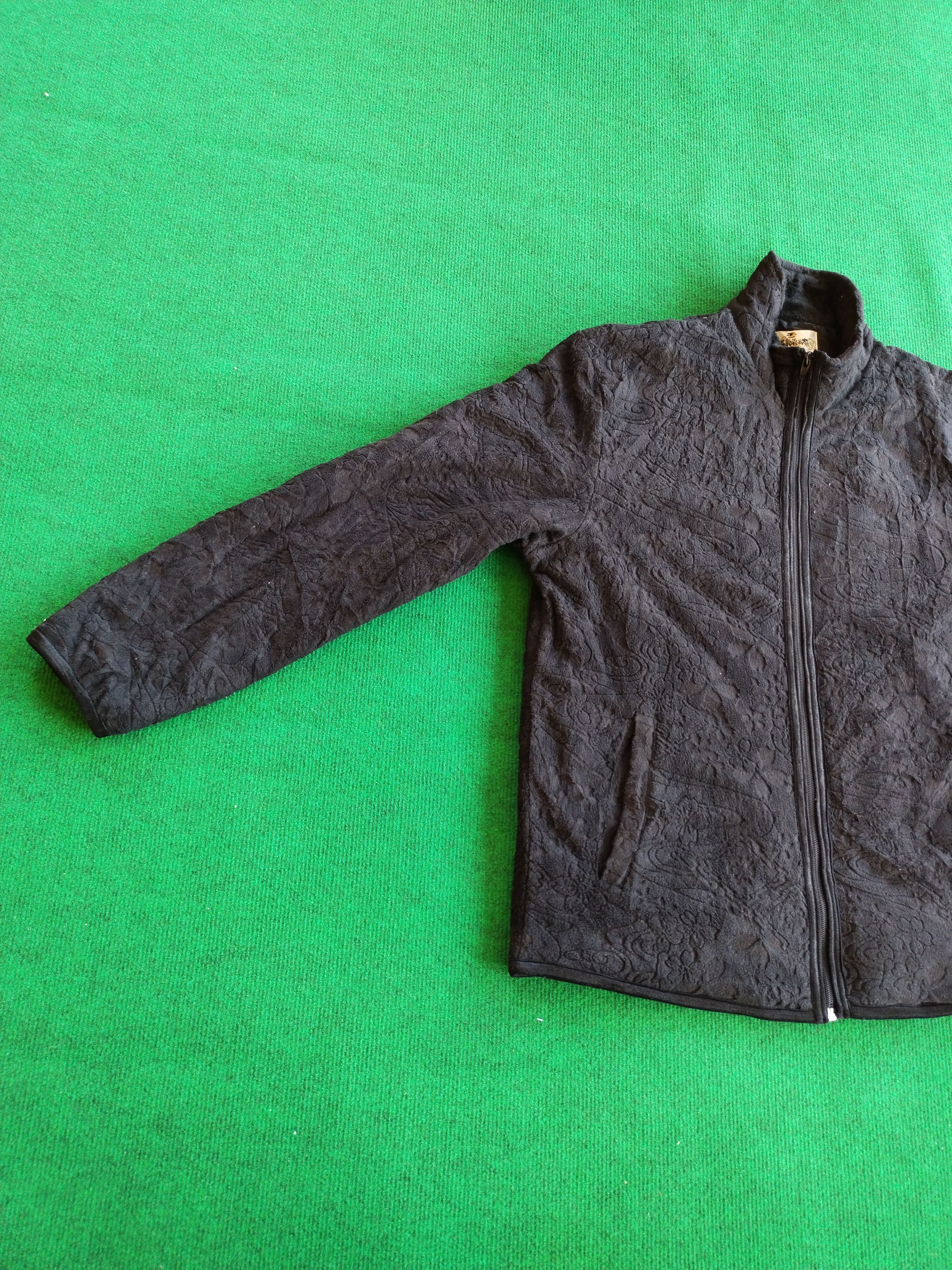 Japanese Brand Vintage Karakuri Tamashii Dragon Fleece Zipper Jacket Size US L / EU 52-54 / 3 - 5 Thumbnail