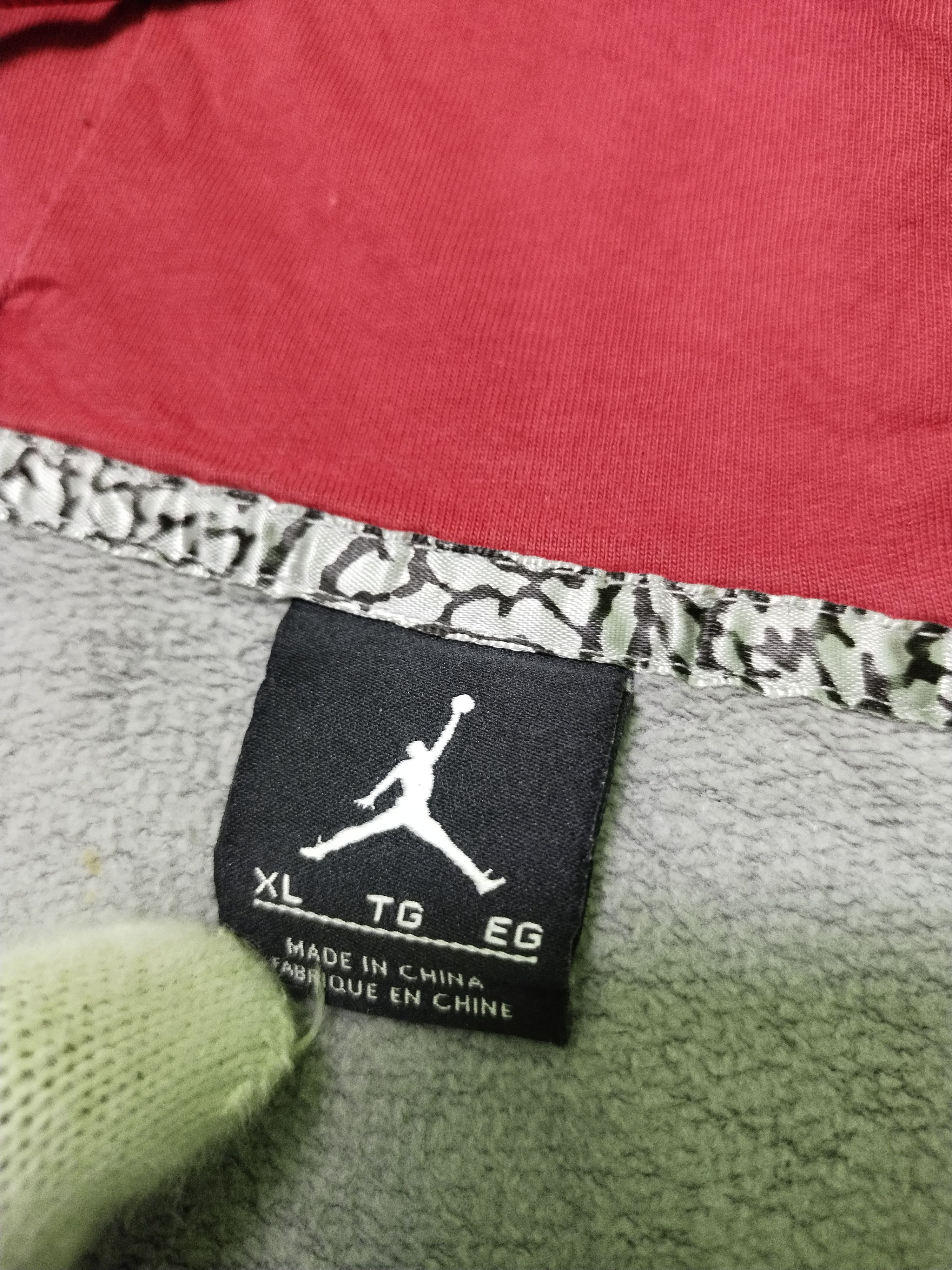 Jordan Brand × NBA Vintage Sweatshirt Hoodie Air Jordan Very Nice Design Size US XL / EU 56 / 4 - 17 Thumbnail