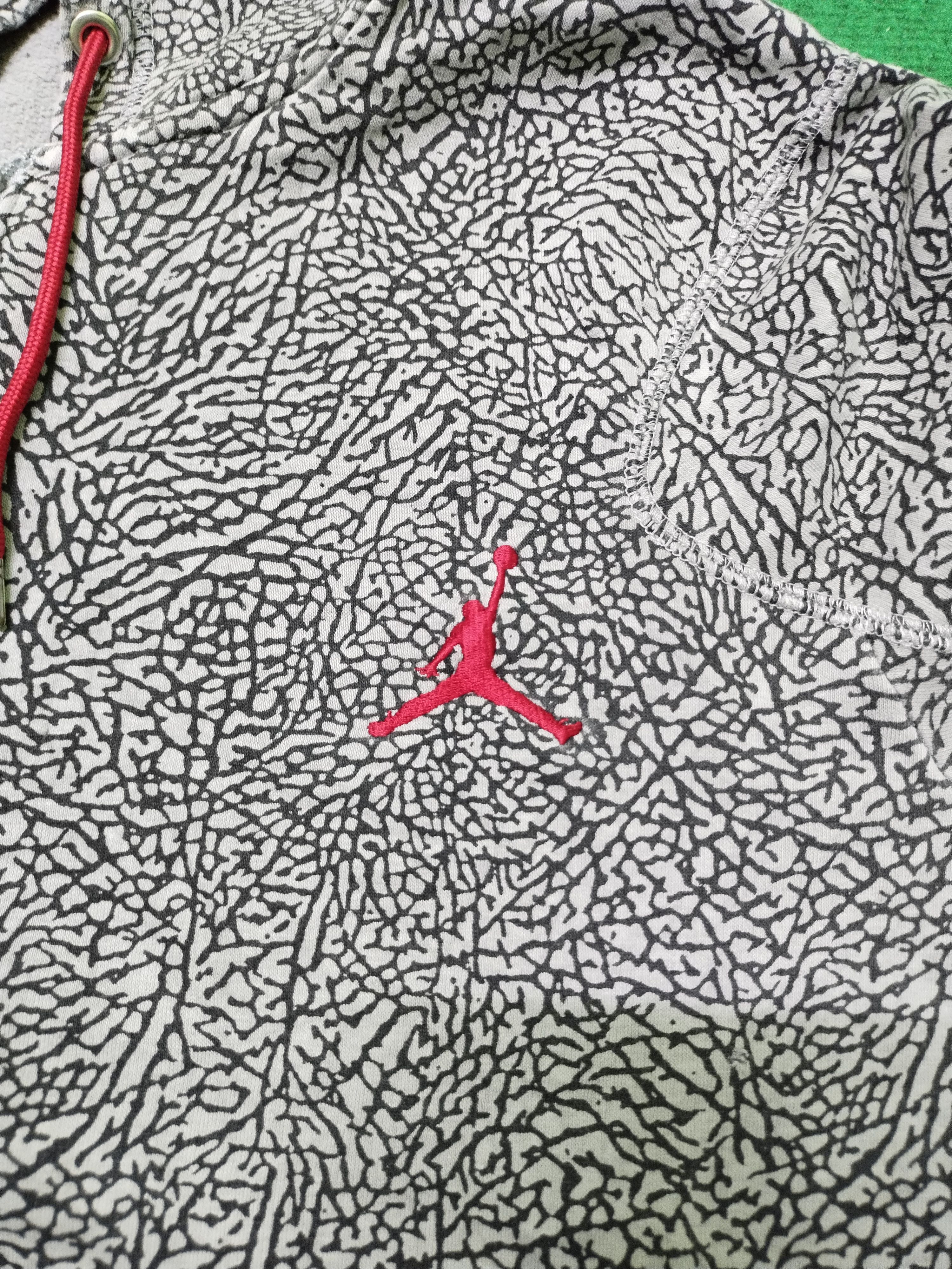 Jordan Brand × NBA Vintage Sweatshirt Hoodie Air Jordan Very Nice Design Size US XL / EU 56 / 4 - 3 Thumbnail