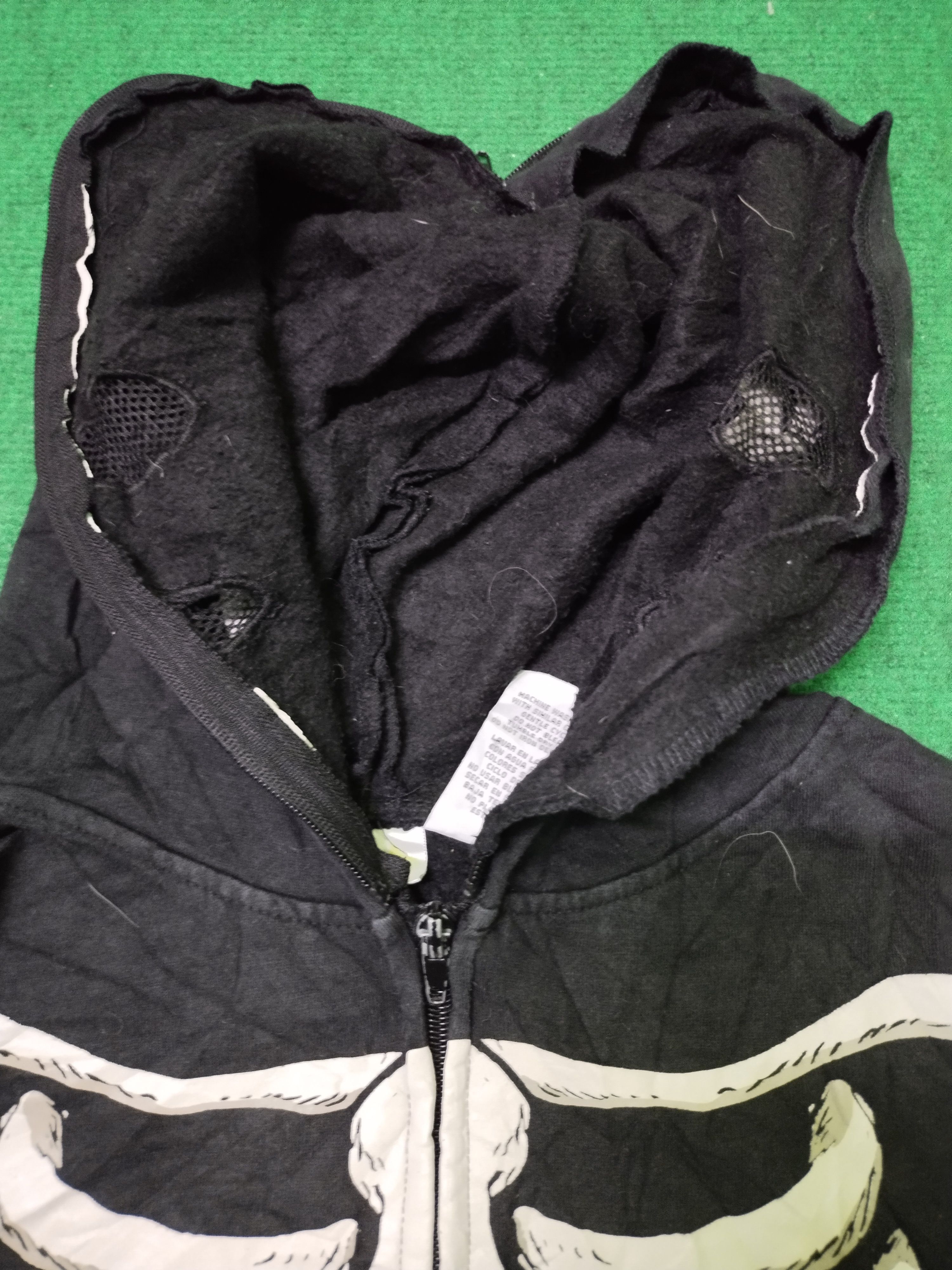 If Six Was Nine × Japanese Brand Vintage Sweatshirt Skeleton Zipper Hoodie Style “Capital" Size US M / EU 48-50 / 2 - 11 Thumbnail