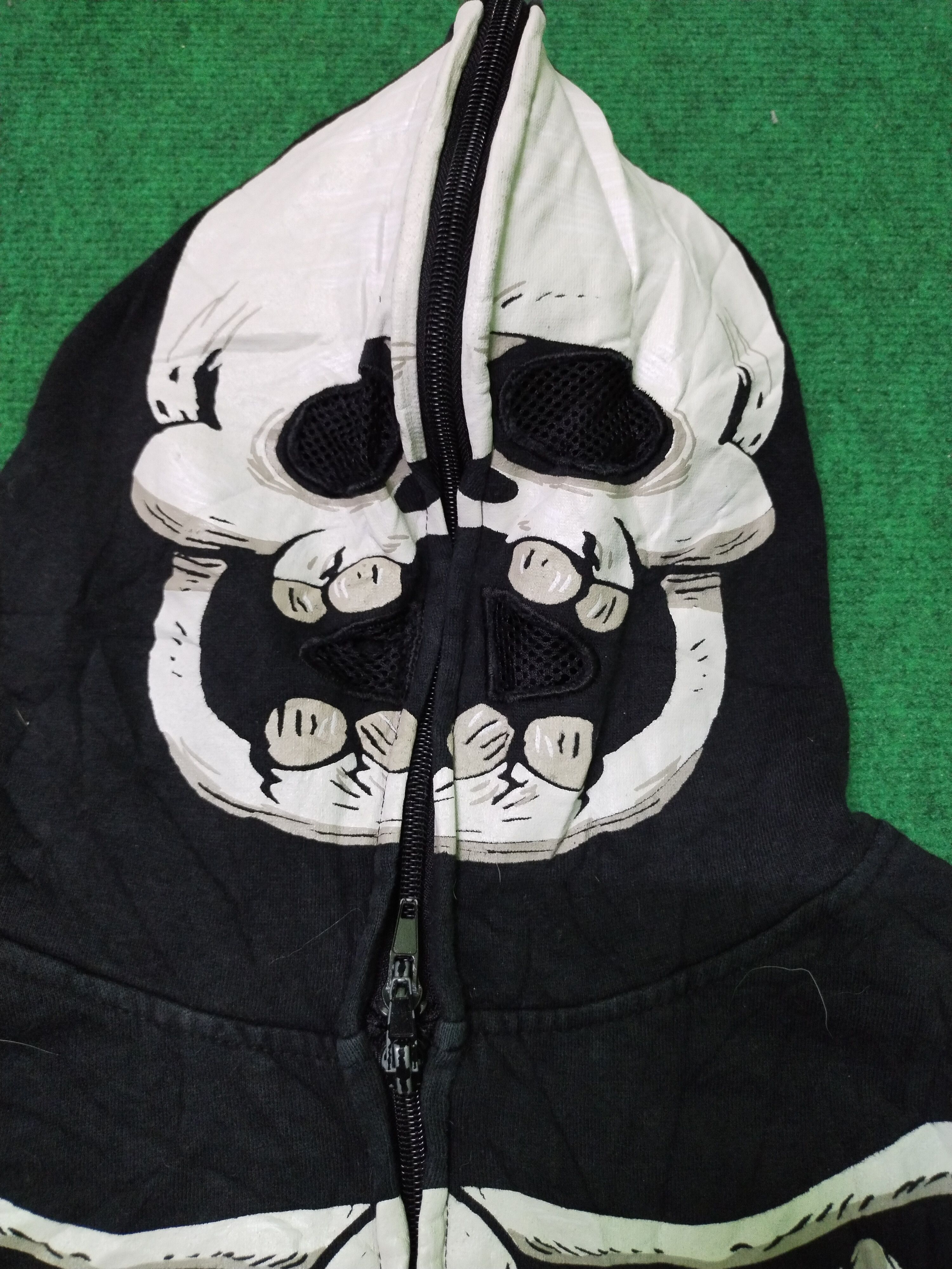 If Six Was Nine × Japanese Brand Vintage Sweatshirt Skeleton Zipper Hoodie Style “Capital" Size US M / EU 48-50 / 2 - 5 Thumbnail
