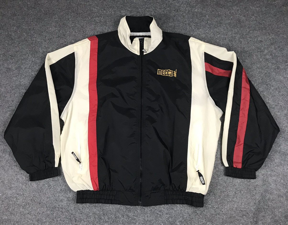 Mecca × Rap Tees × Vintage Very Rare Rapper Mecca light jacket full ...
