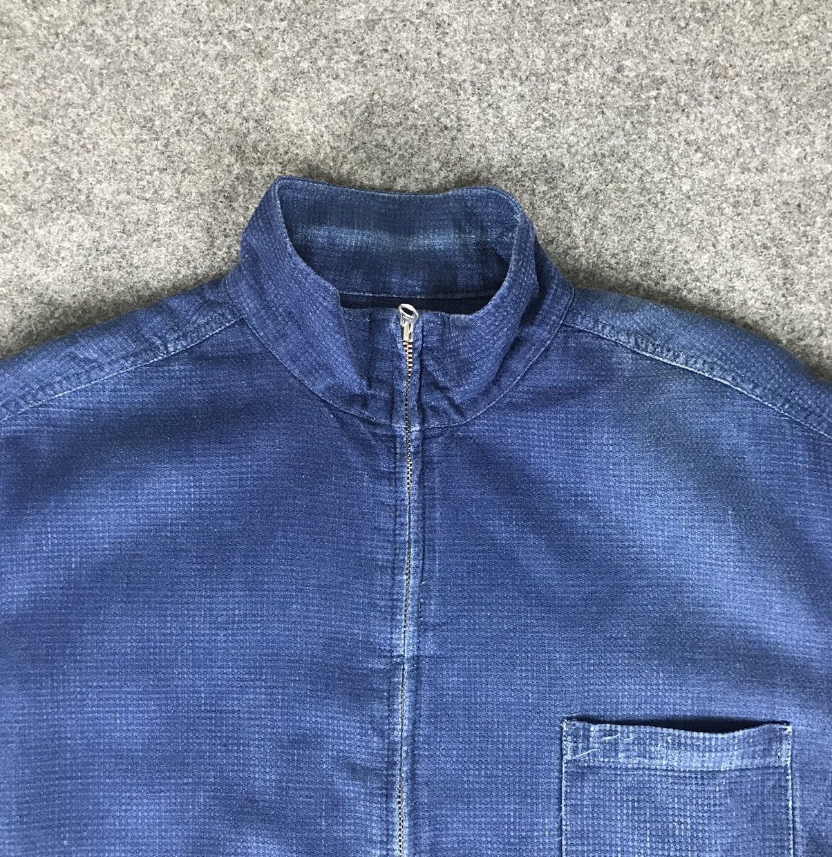 Chaps Ralph Lauren × Ralph Lauren × Vintage 🔥Vintage Chaps Ralph Lauren indigo full zipper jacket🔥 Size US XL / EU 56 / 4 - 7 Thumbnail