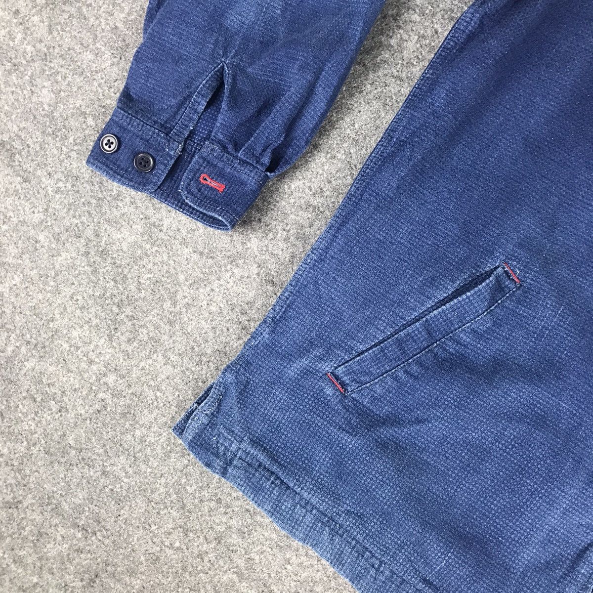 Chaps Ralph Lauren × Ralph Lauren × Vintage 🔥Vintage Chaps Ralph Lauren indigo full zipper jacket🔥 Size US XL / EU 56 / 4 - 5 Thumbnail