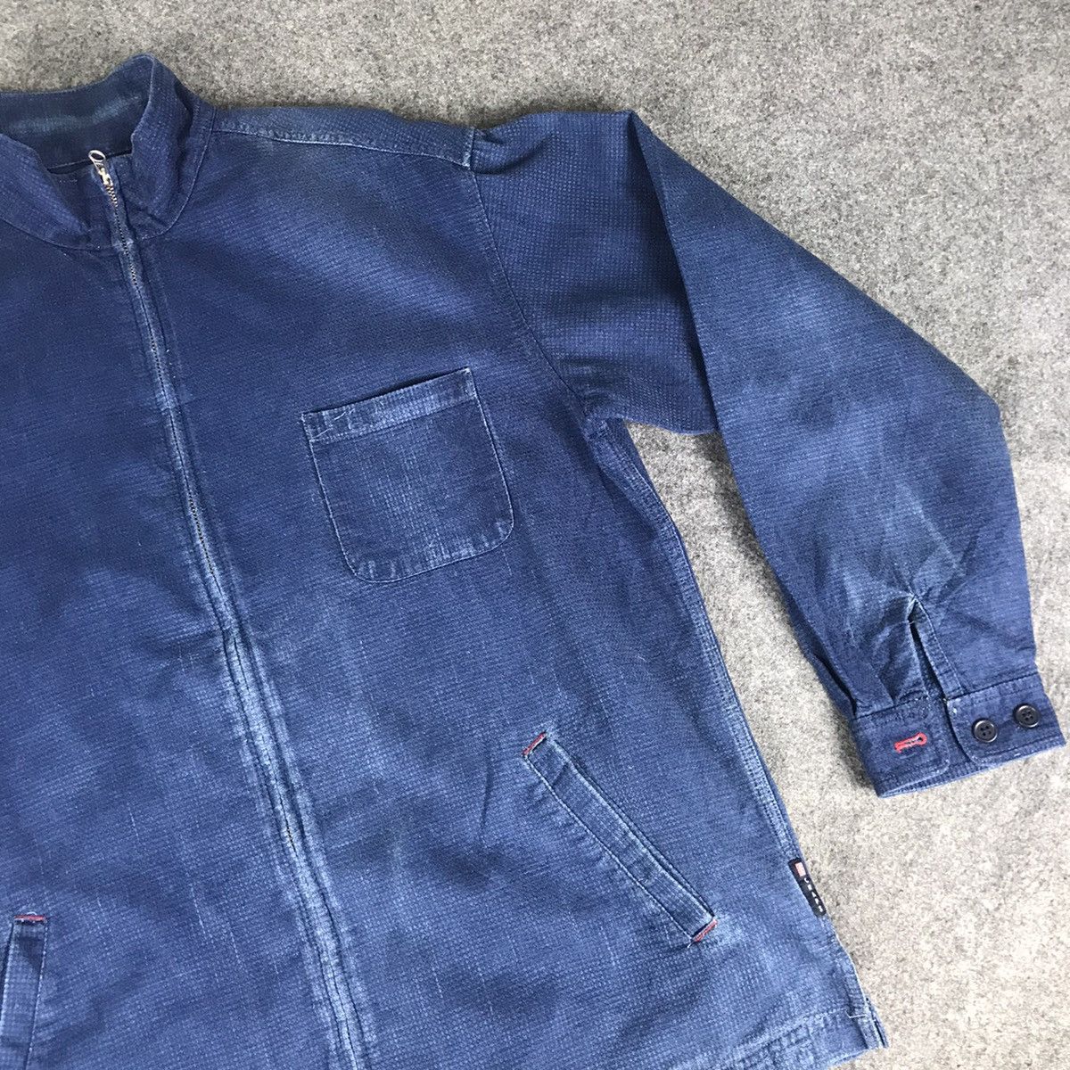Chaps Ralph Lauren × Ralph Lauren × Vintage 🔥Vintage Chaps Ralph Lauren indigo full zipper jacket🔥 Size US XL / EU 56 / 4 - 3 Thumbnail