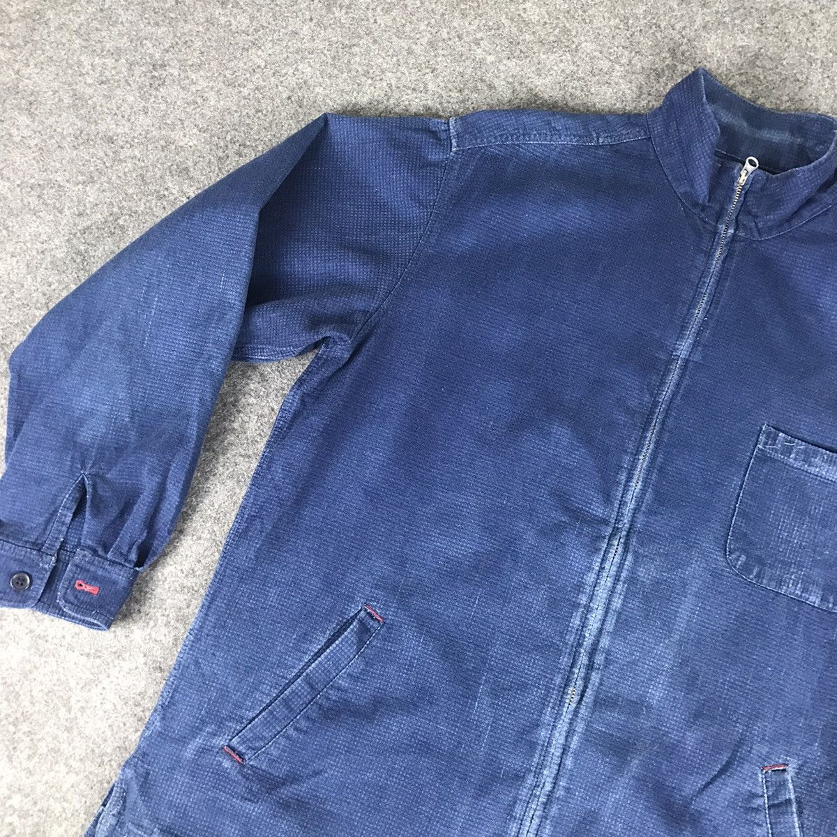 Chaps Ralph Lauren × Ralph Lauren × Vintage 🔥Vintage Chaps Ralph Lauren indigo full zipper jacket🔥 Size US XL / EU 56 / 4 - 4 Thumbnail