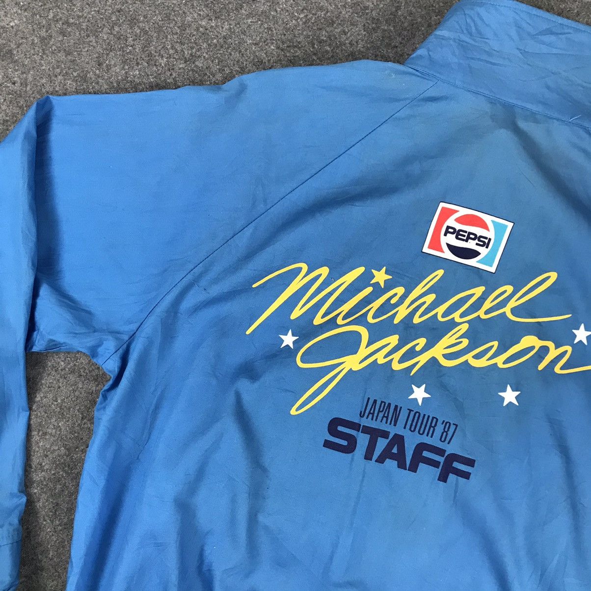 Band Tees × Michael Jackson × Vintage 🔥Vintage tour japan 87 Pepsi Cola Micheal Jackson jacket🔥 Size US S / EU 44-46 / 1 - 15 Thumbnail