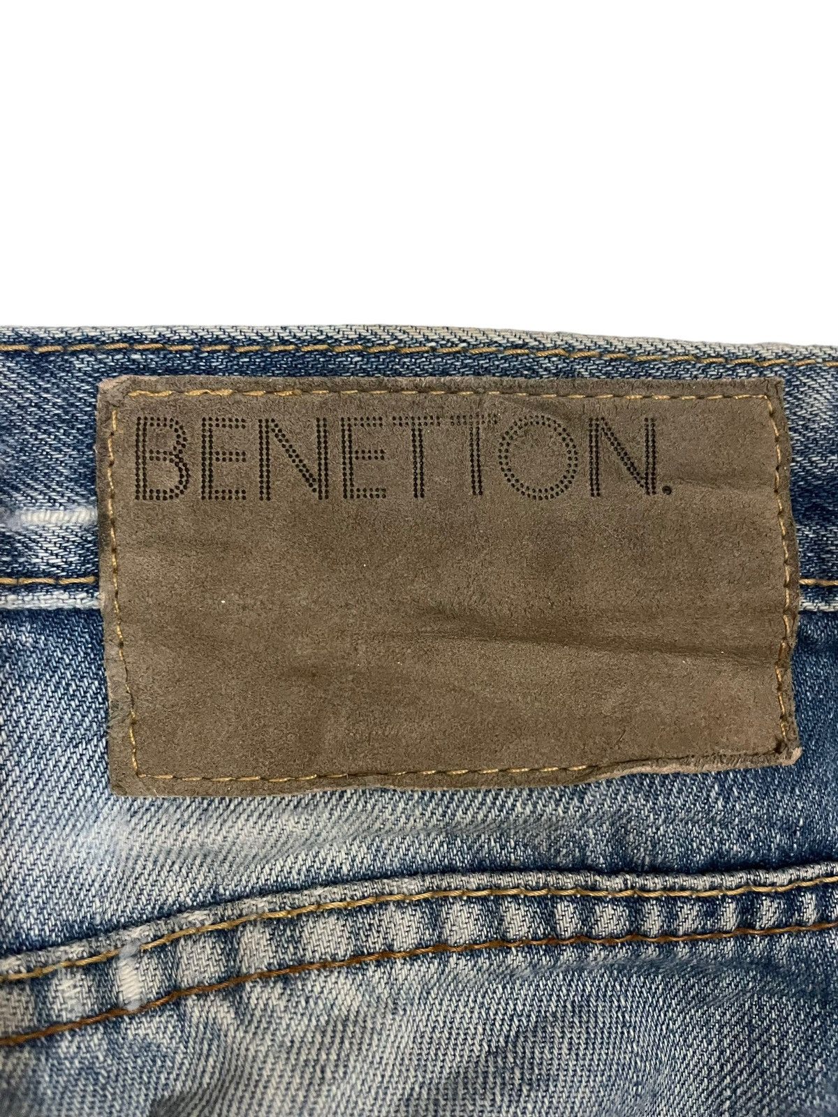 Benetton × If Six Was Nine Vintage Benetton Faded Distressed Slim Fit Denim Size US 31 - 19 Thumbnail