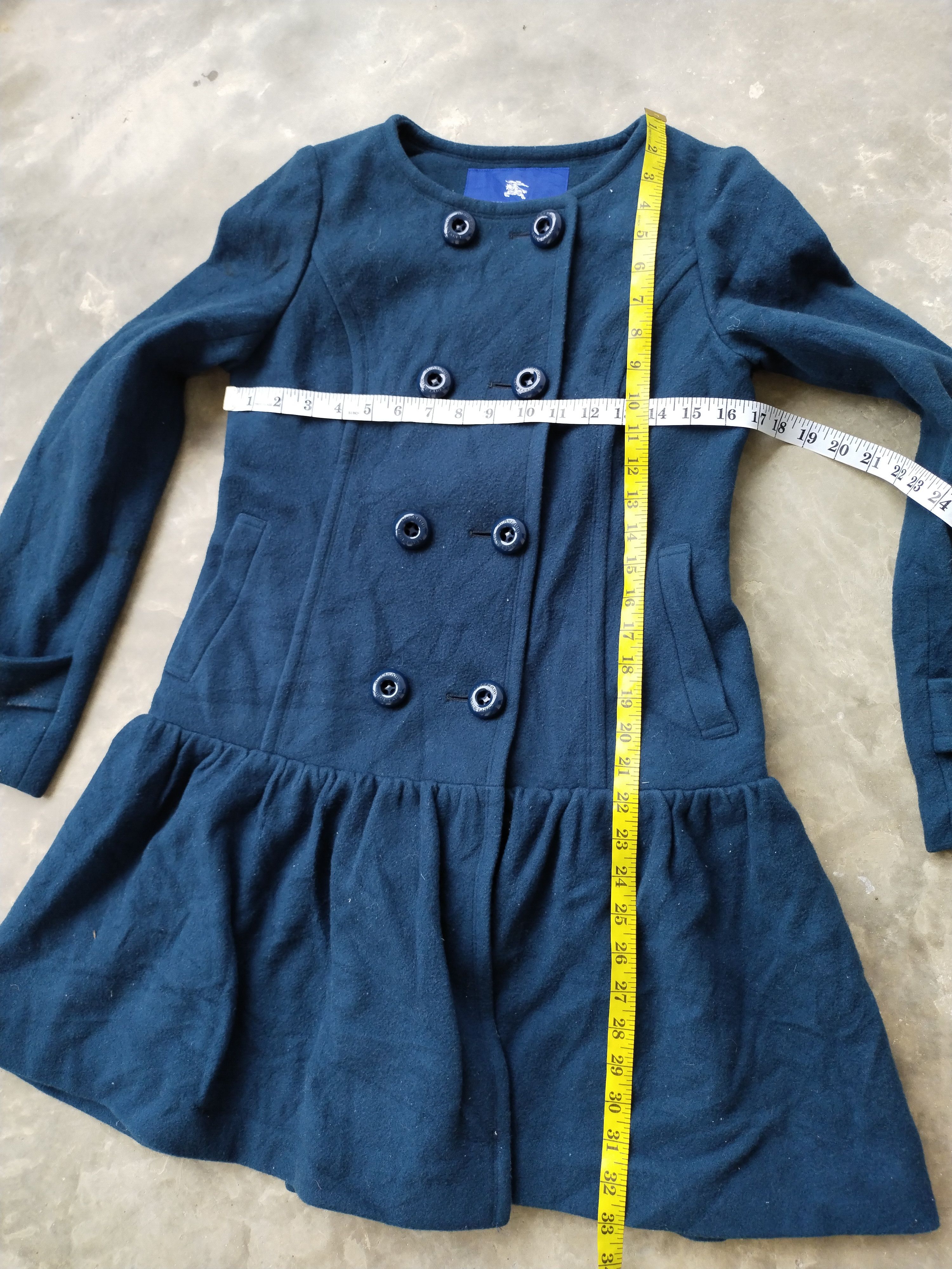 Burberry × Vintage Vintage Burberry Blue Label Women Coat Jacket Size XS / US 0-2 / IT 36-38 - 18 Thumbnail